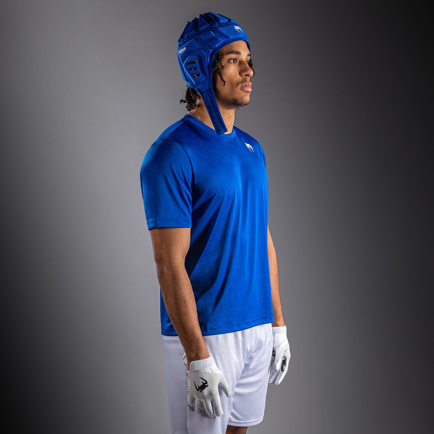 Venum Lineup Performance Short Sleeve T-Shirt Royal - Blue/White