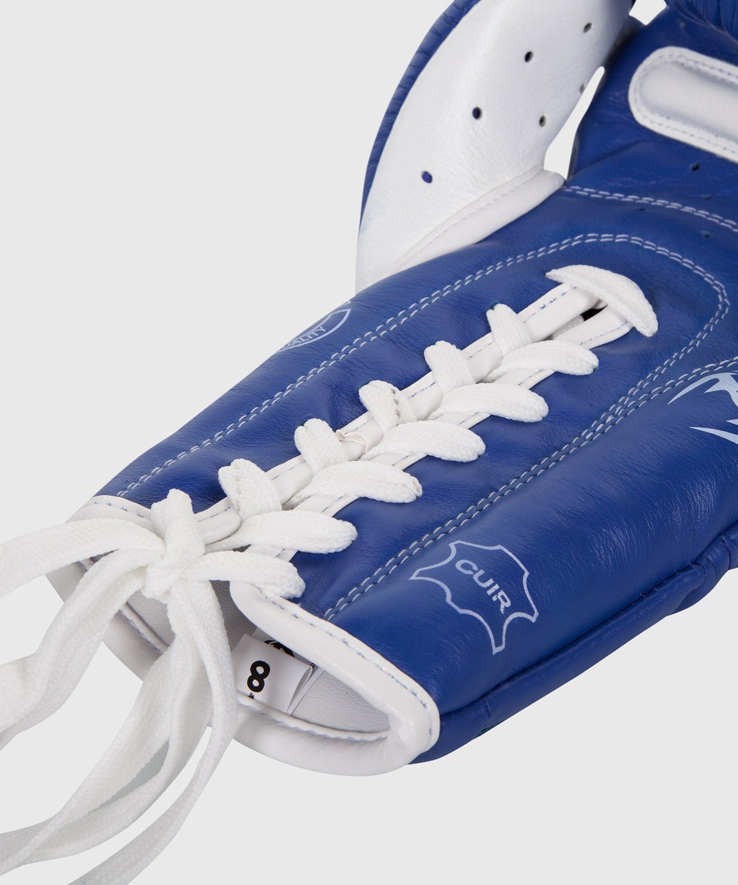 Venum Giant 3.0 Boxing Gloves - Nappa Leather - With Laces - Blue
