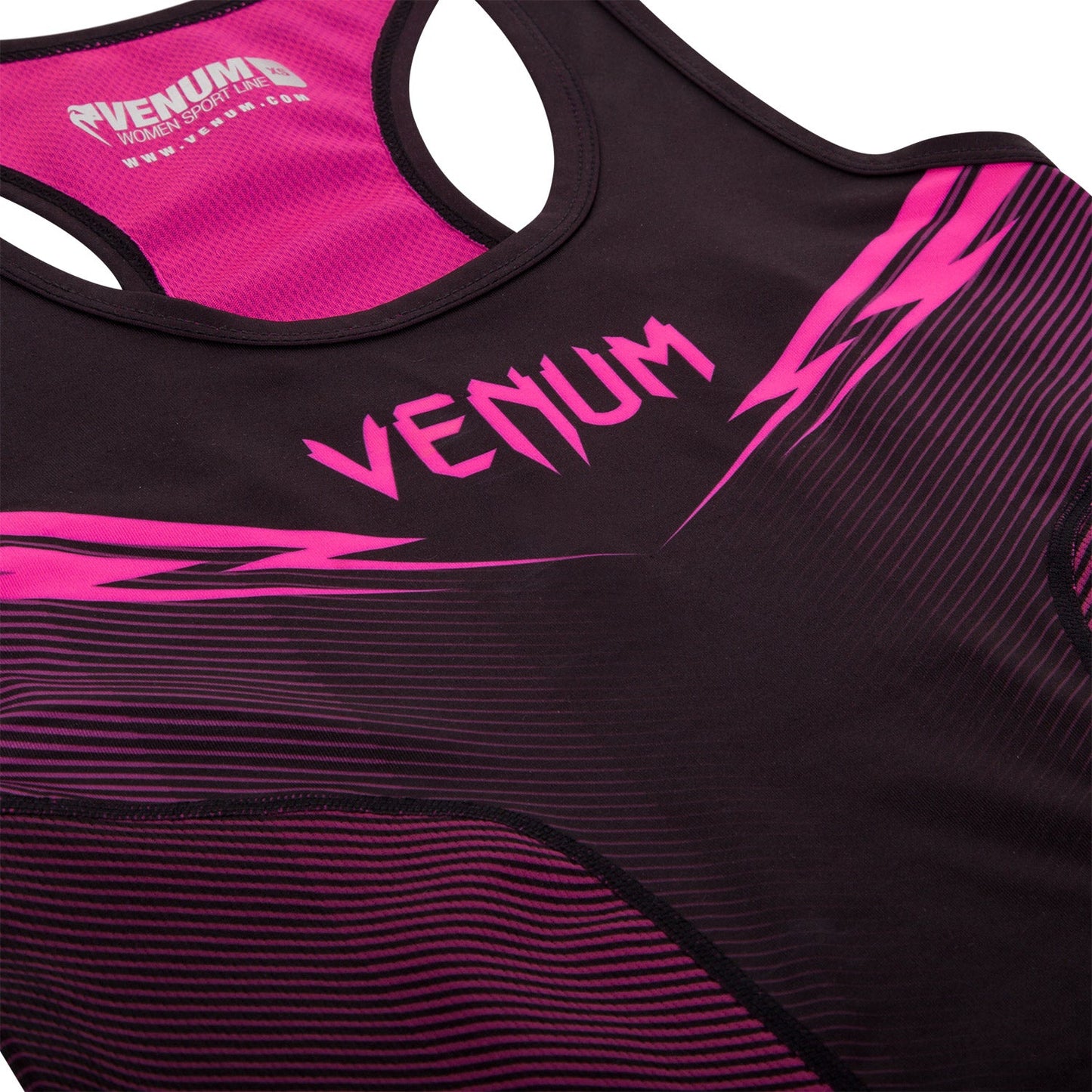 Venum Razor Tank Top - Black/Pink
