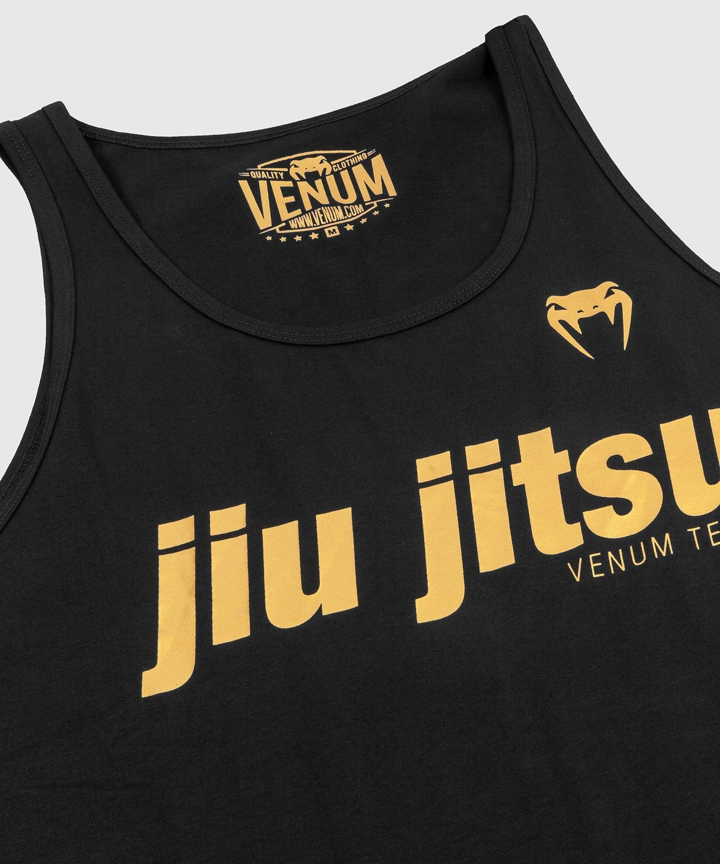Venum JiuJitsu VT Tank Top - Black/Gold