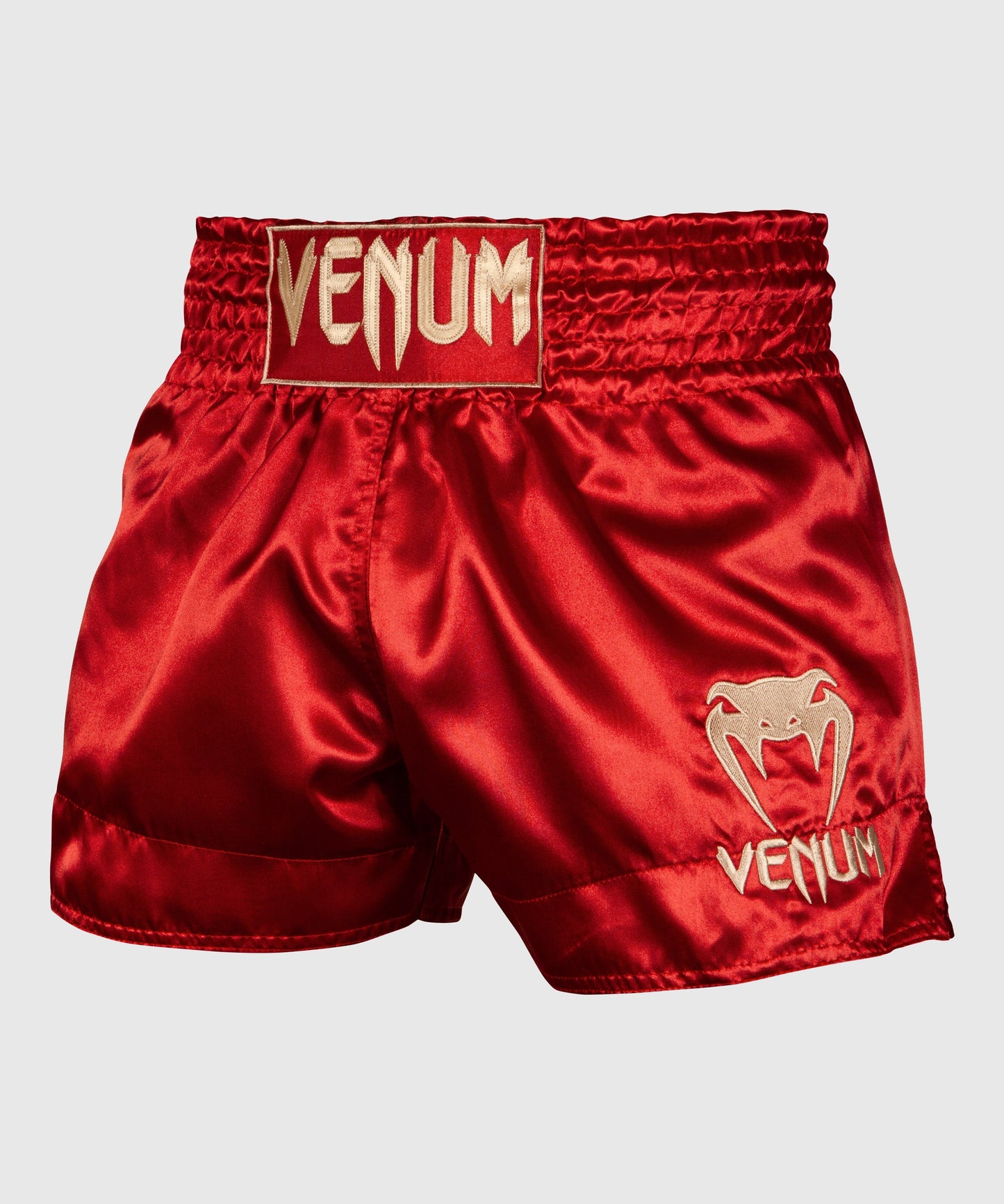 Venum Classic Muay Thai Short - Bordeaux/gold