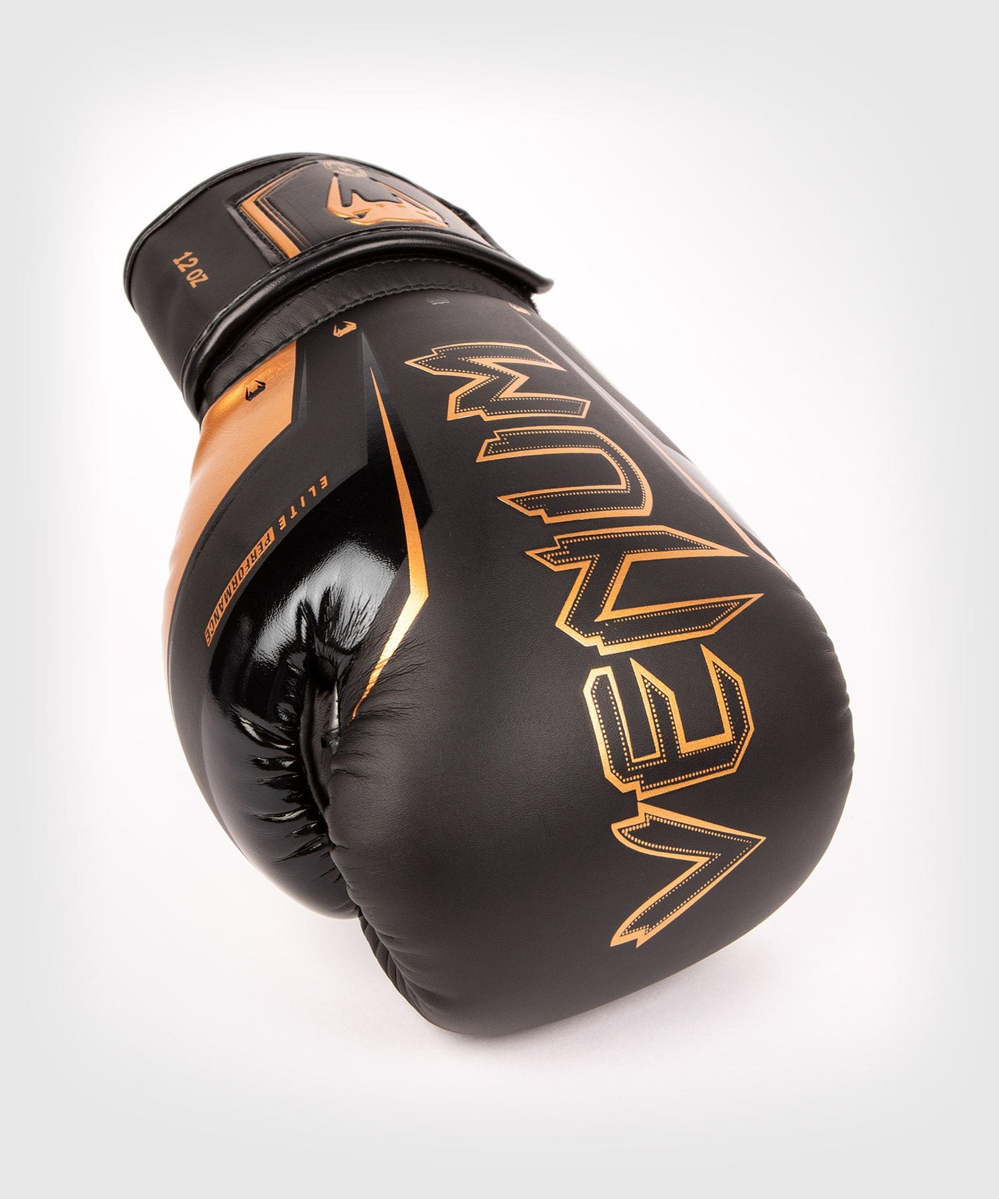 Venum Elite Evo Boxing Gloves - Black/Bronze