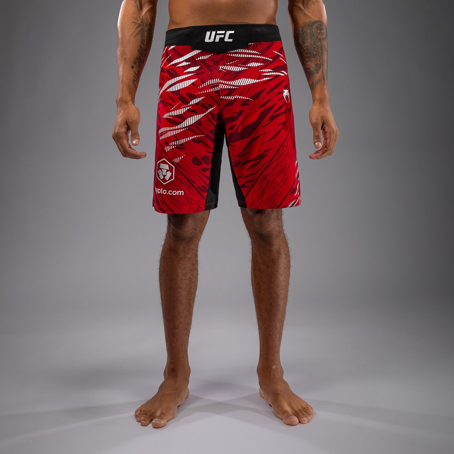 UFC Fusion by Venum Authentic Fight Night Men’s Fight Short - Long Fit - Red