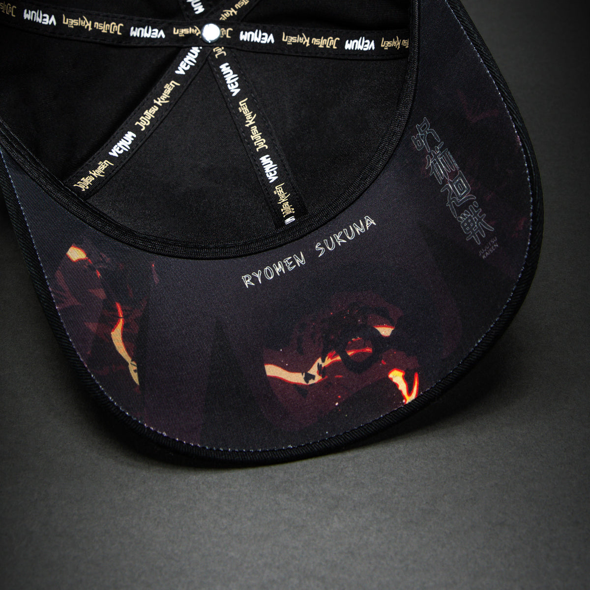 Venum x Jujutsu Kaisen Sukuna Cap - Black