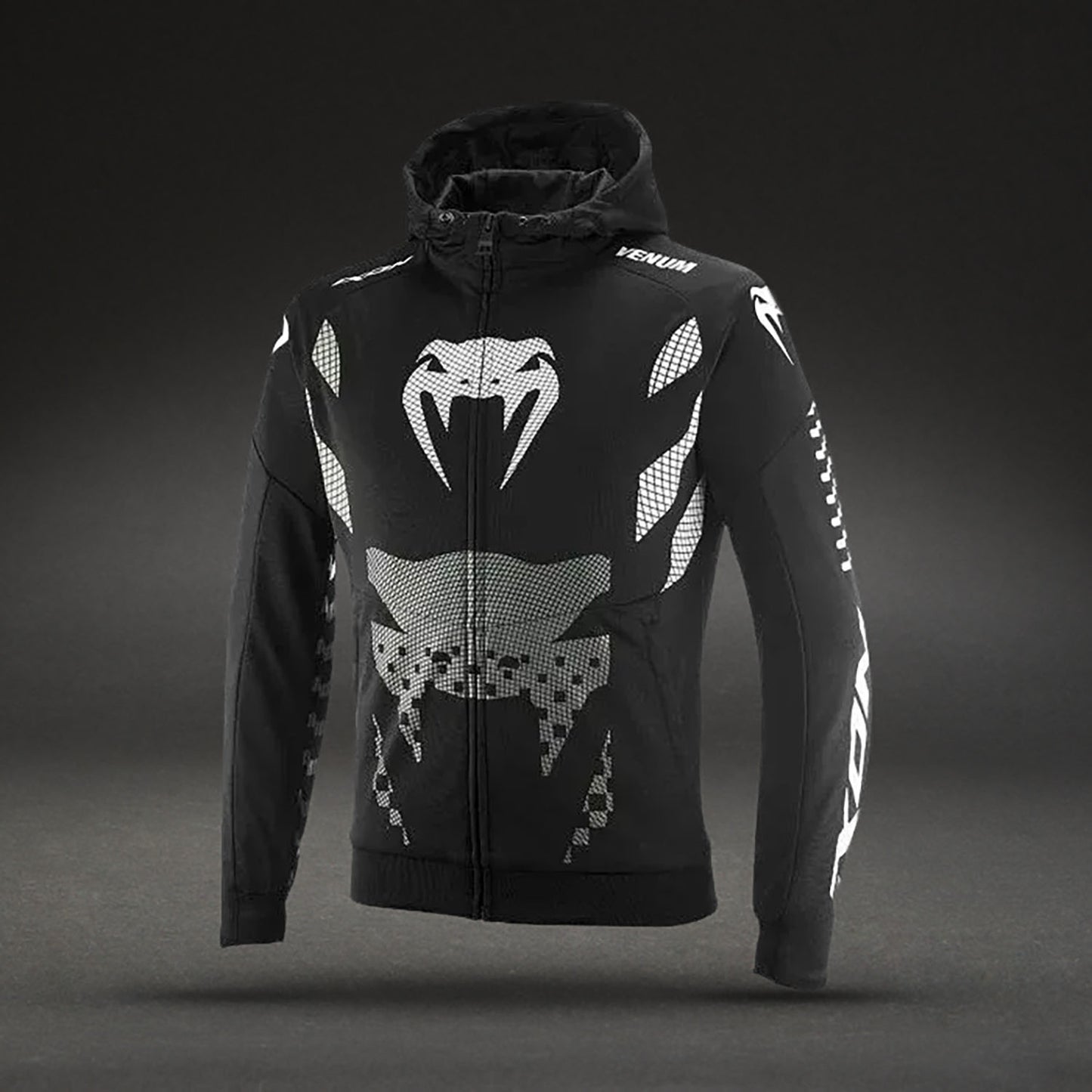 Venum x Ixon Touch-R Motorcycle Jacket – Black/White