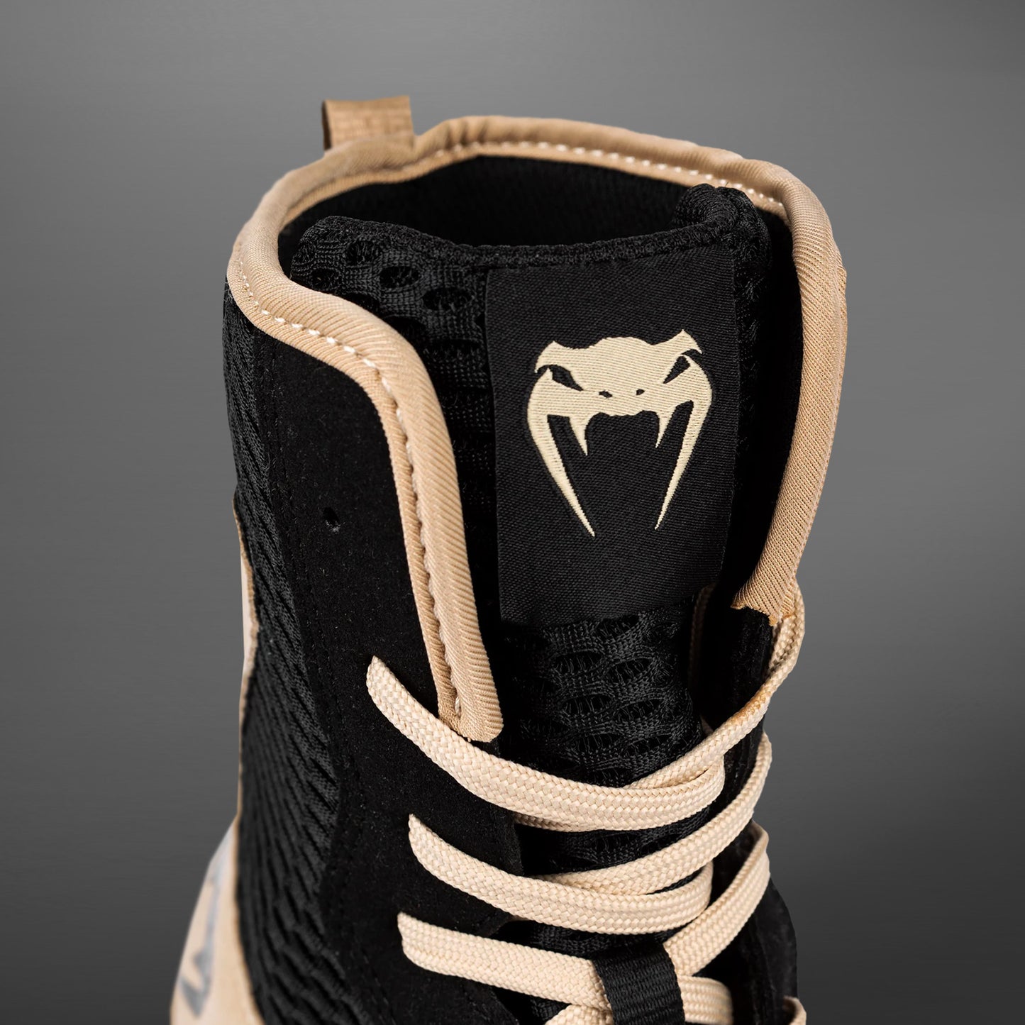 Venum Contender Boxing Shoes - Black/Sand