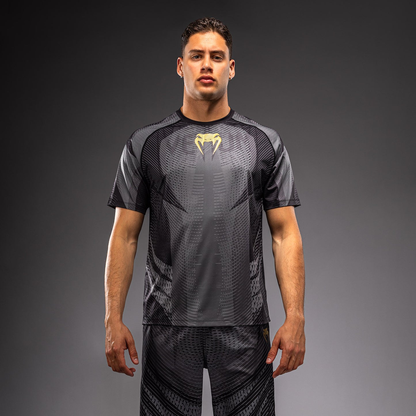Venum Galactic 3.0 Dry Tech T-Shirt - Black/Gold