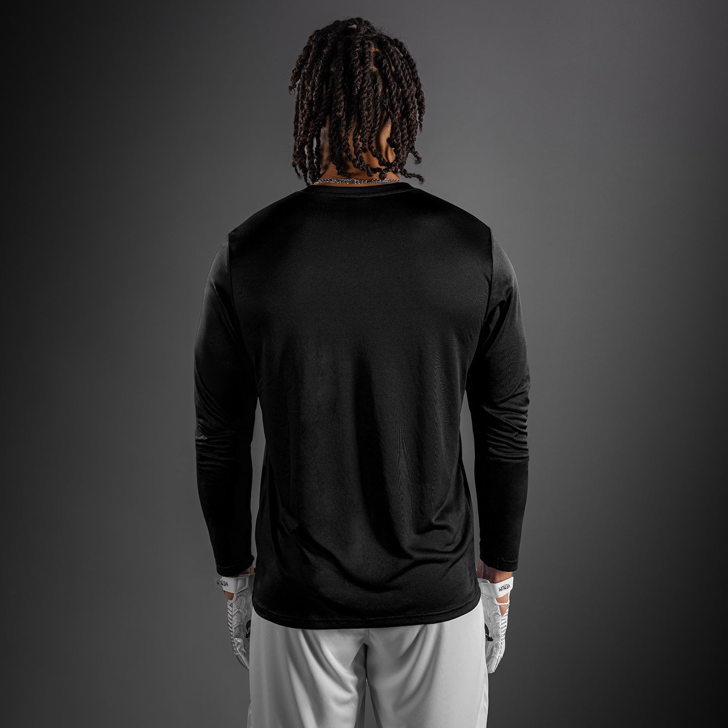 Venum Lineup Performance Long Sleeve T-Shirt - Black/White