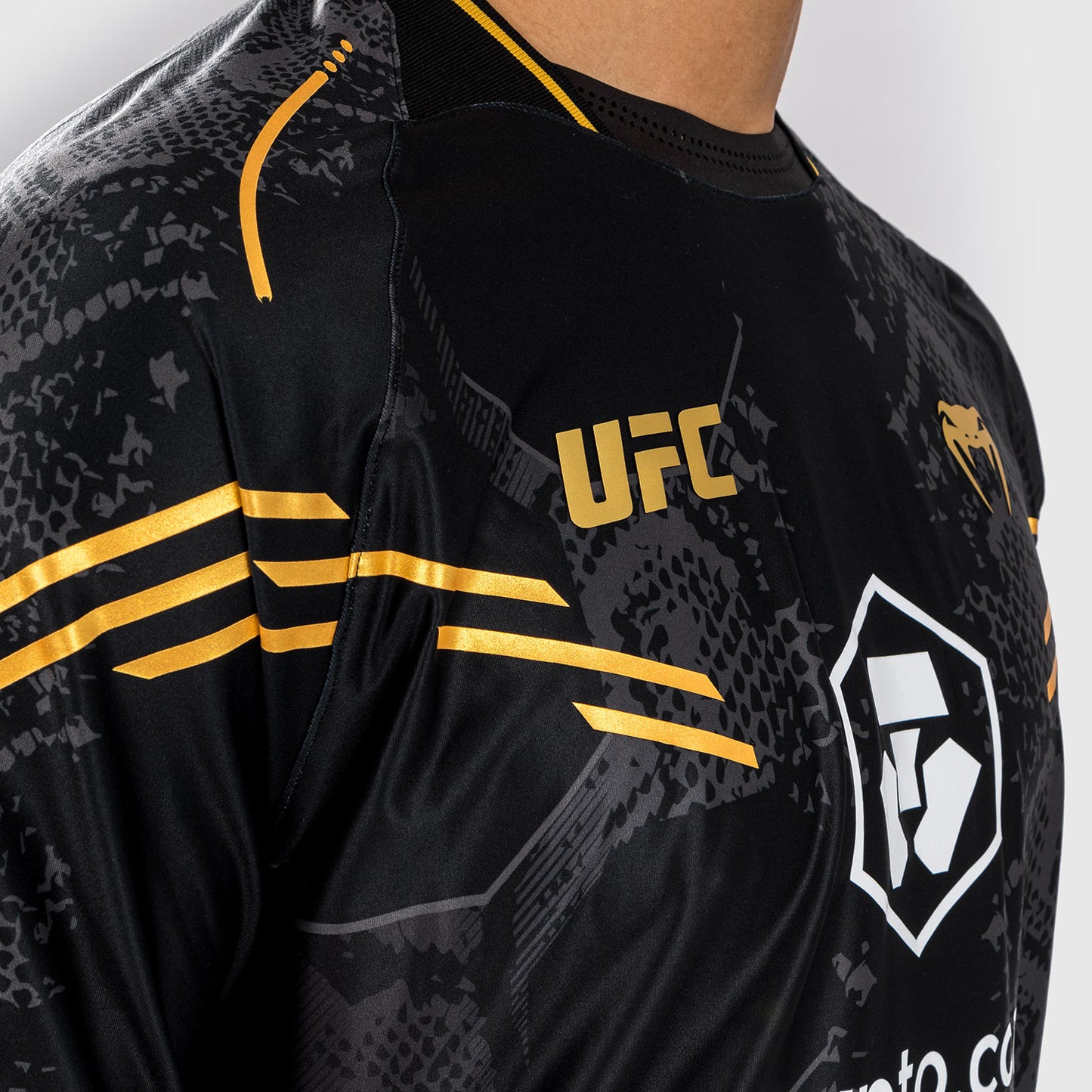UFC Adrenaline by Venum Personalized Authentic Fight Night Men's Walkout Jersey - Champion
