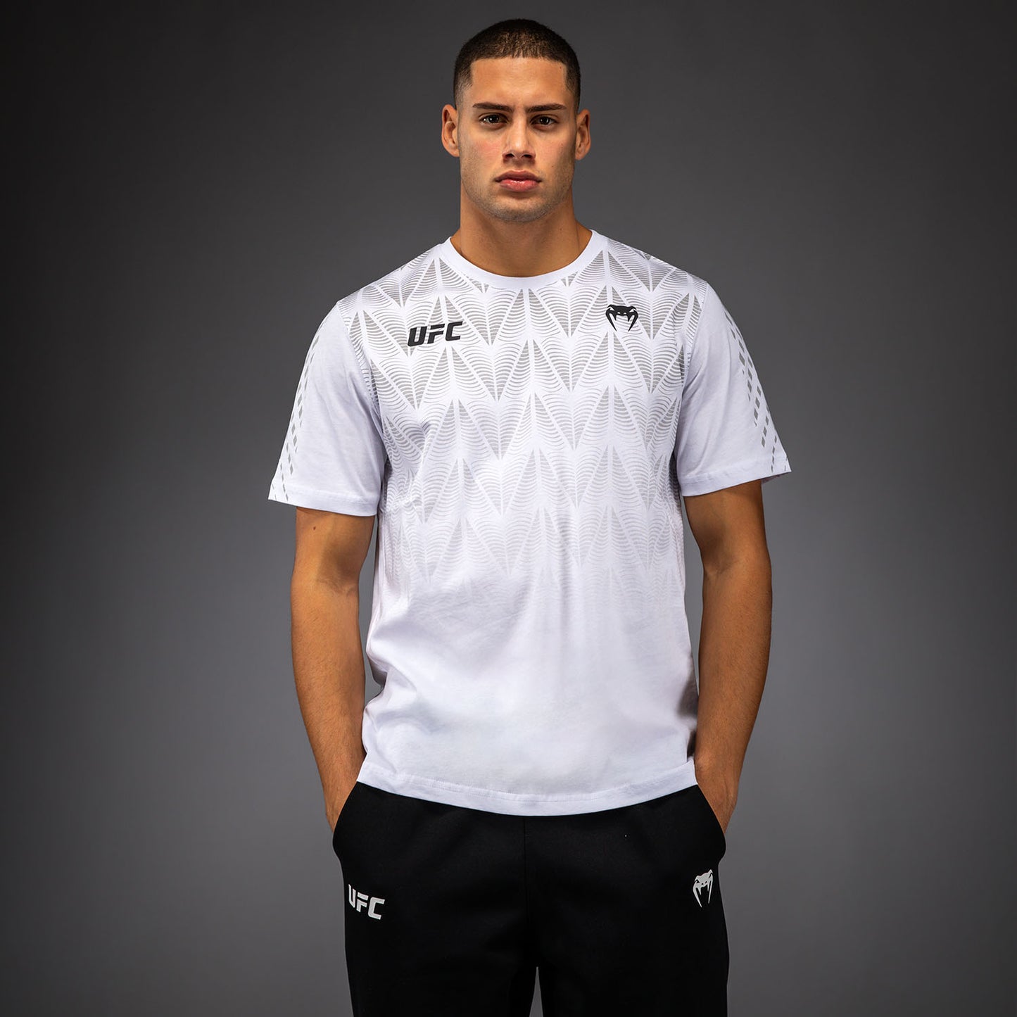 Men's UFC Zenith by Venum Replica White T-Shirt