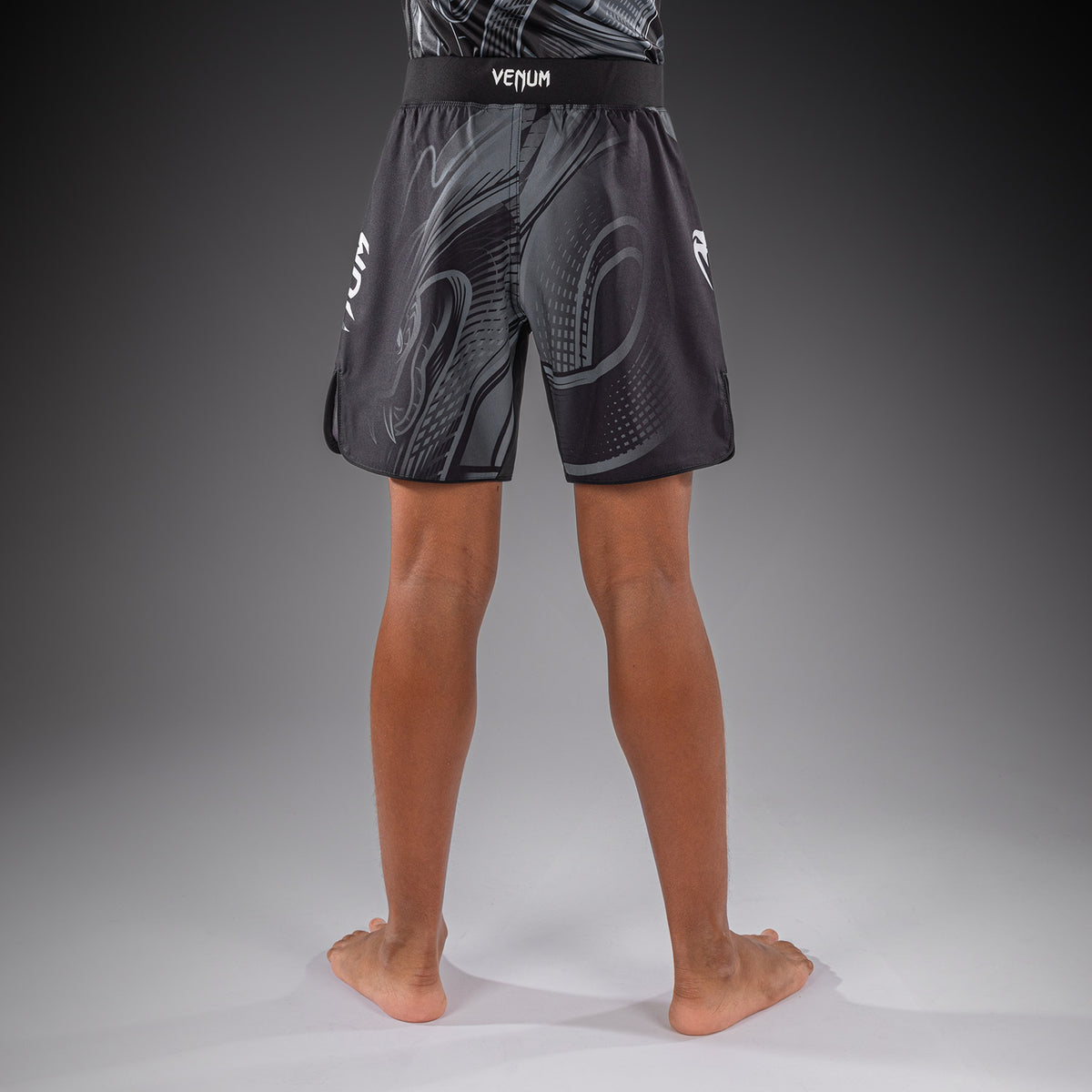 Venum Crimson Viper 2.0 Kids Fightshorts - Black/Grey