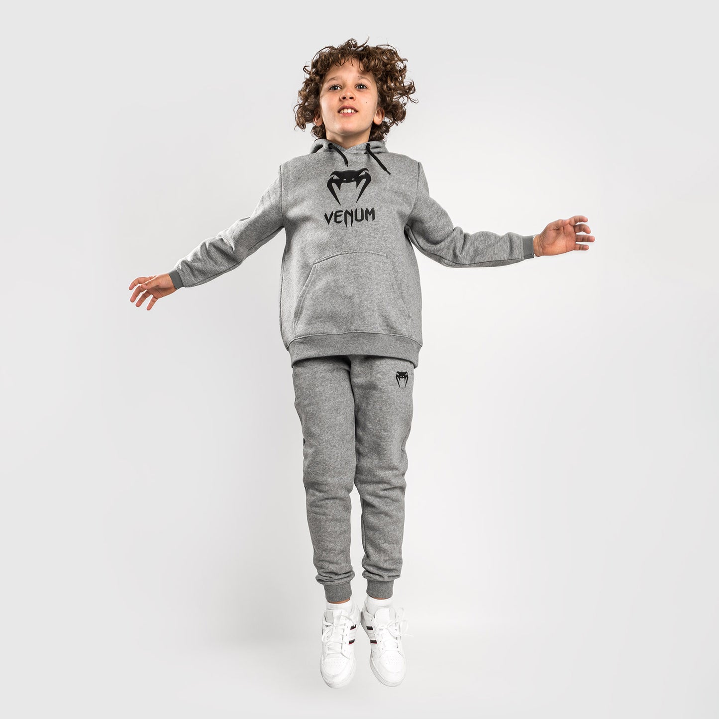 Venum Classic Hoodie - For Kids - Light Heather Grey