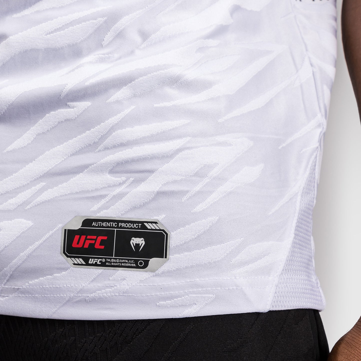 UFC Fusion by Venum Personalized Authentic Fight Night Men's Walkout Jersey - White