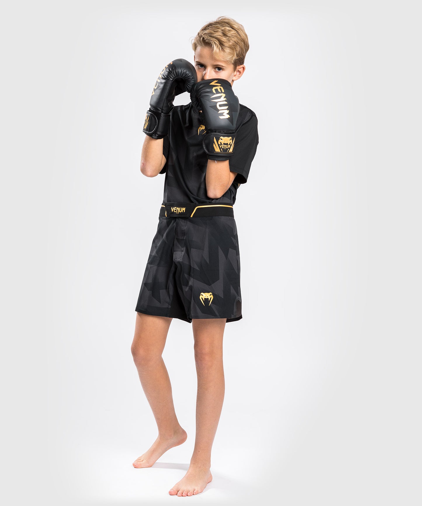 Venum Razor Fightshorts - For Kids - Black/Gold
