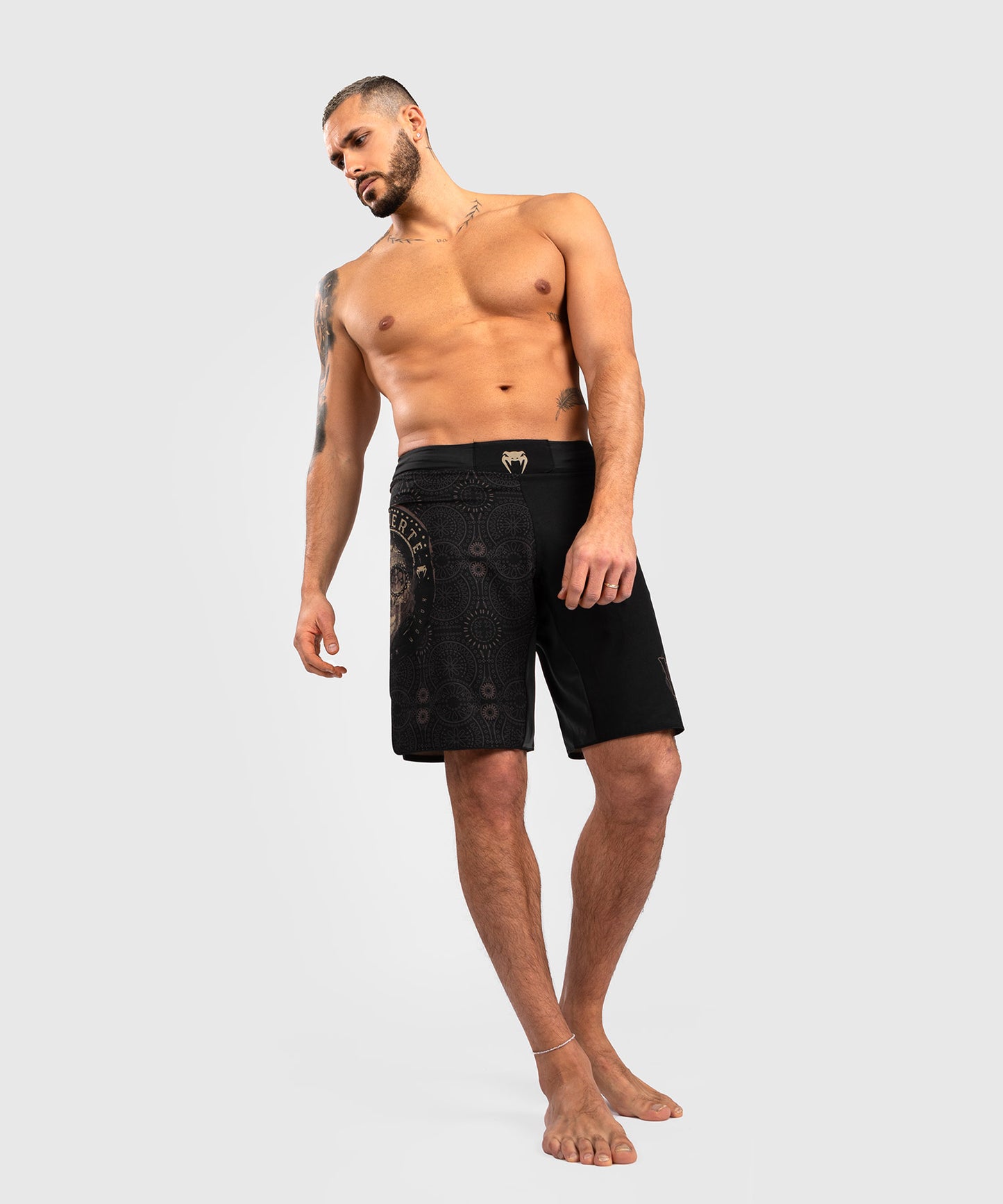 Venum Santa Muerte Dark Side - Fightshorts - Black/Brown