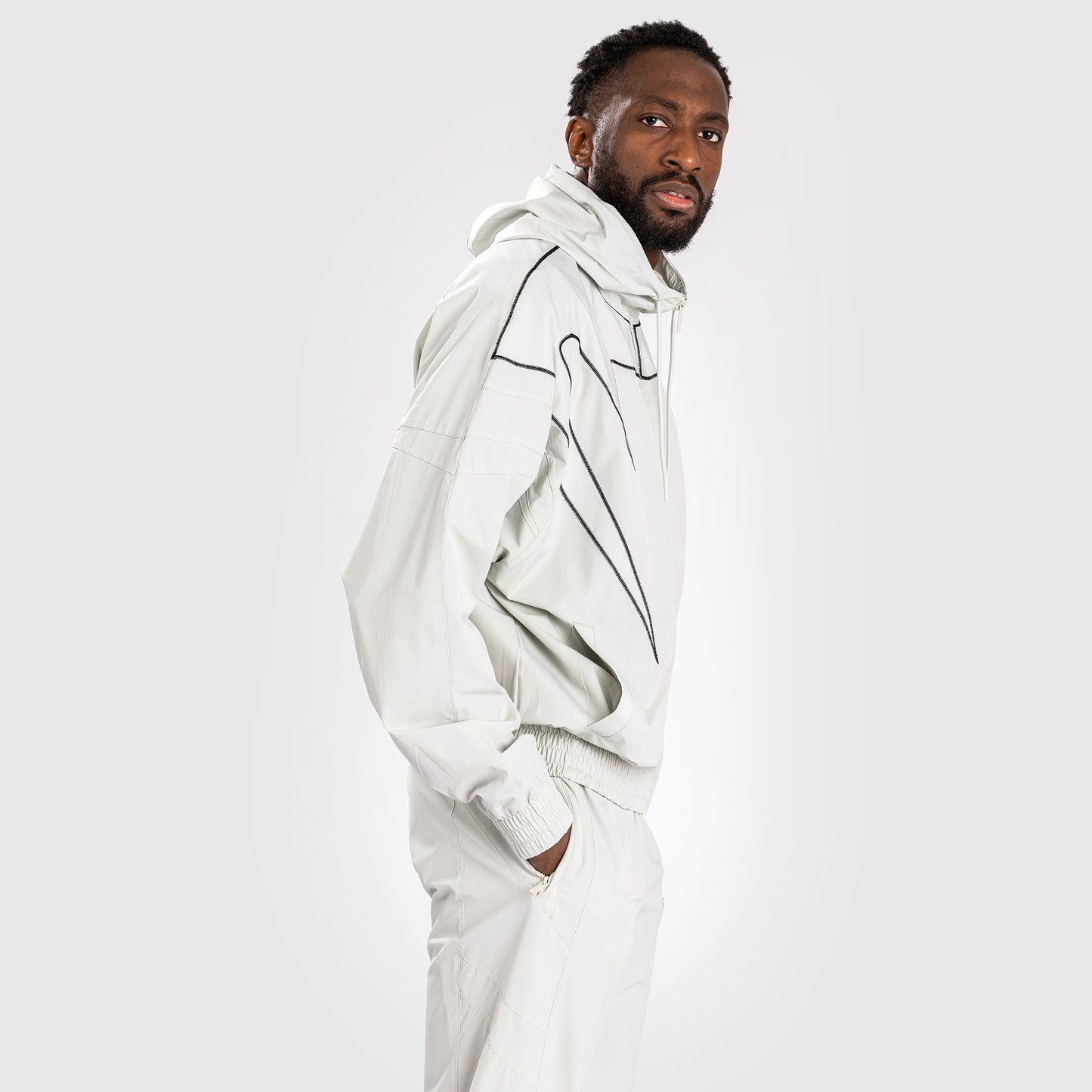 Venum Attack 90 Tracksuit Jacket - Sand/Black