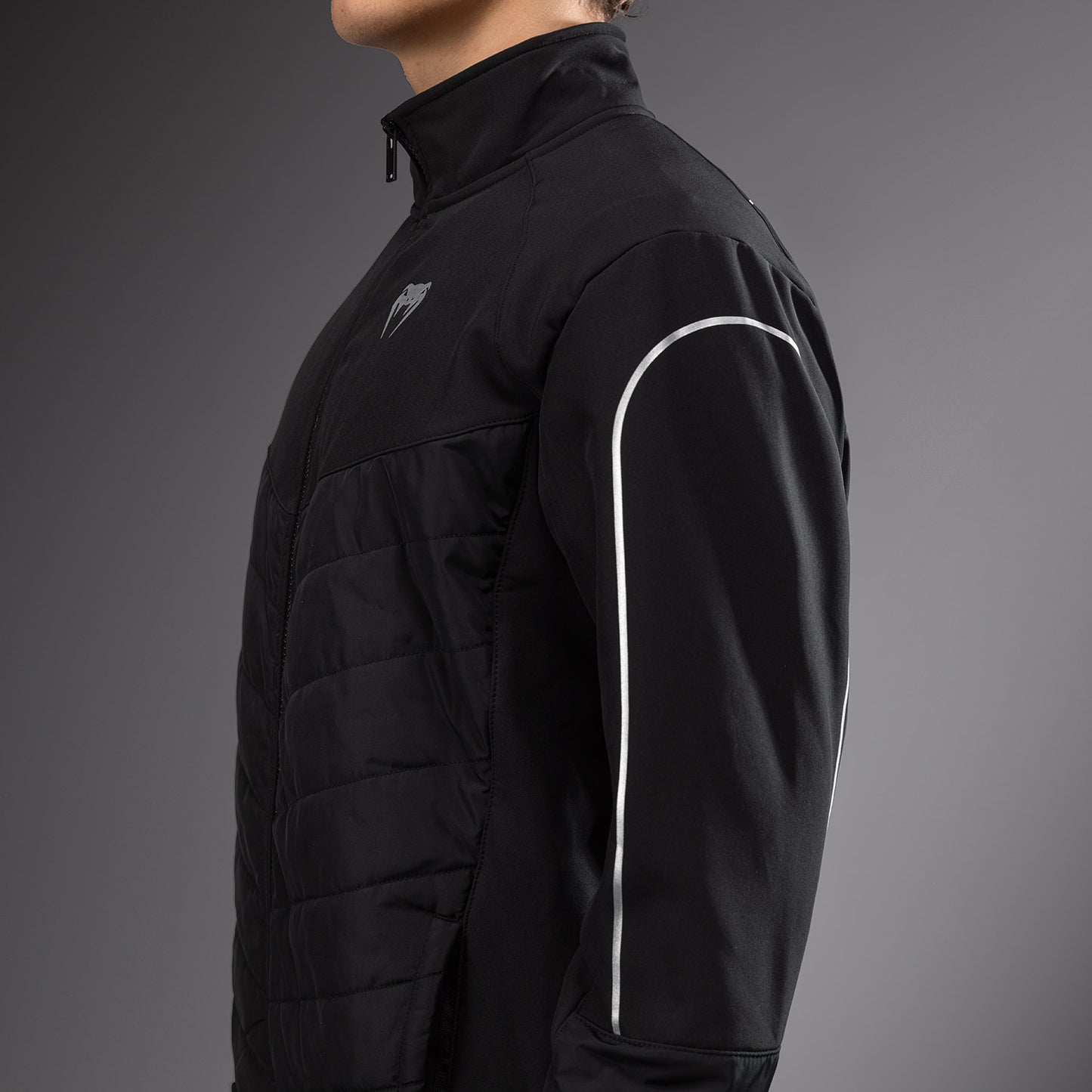 Venum Paddock Softshell Jacket Long Sleeves - Black
