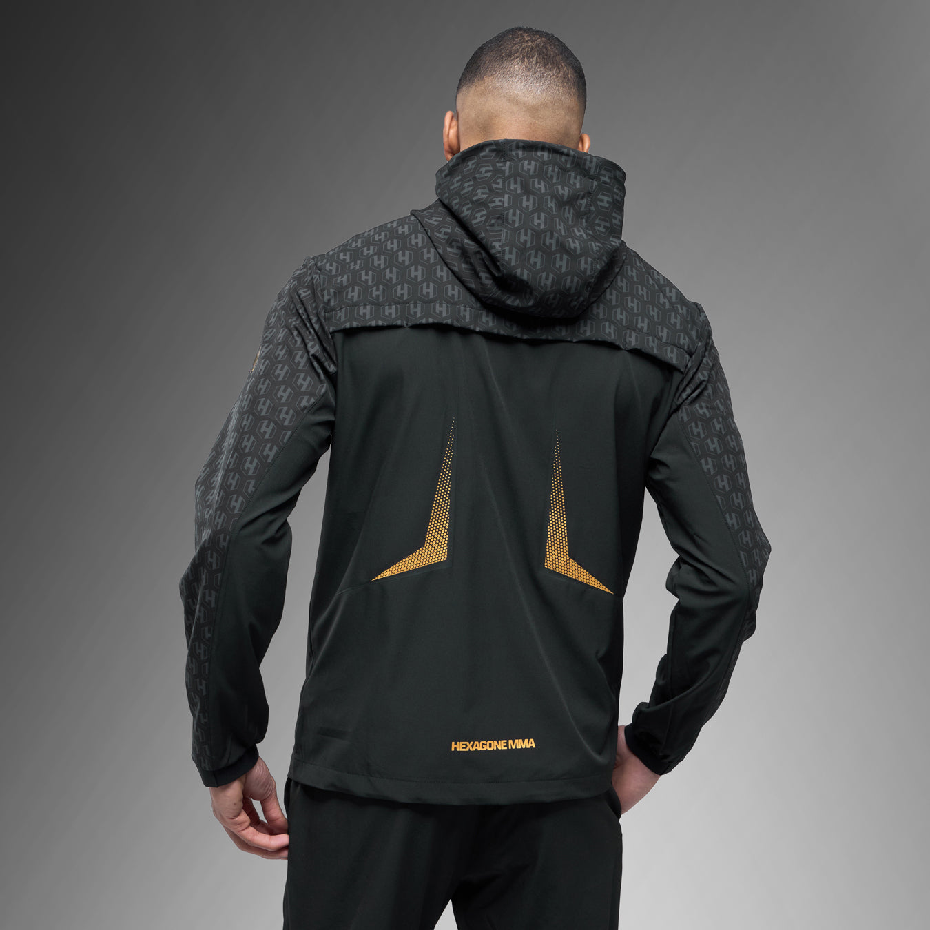 FK x Venum Hexagone MMA tracksuit Complete Tracksuit (Jacket + Pants) - Black/Gold