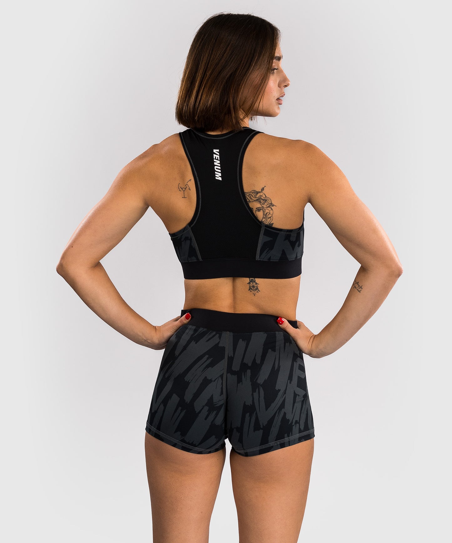 Venum Graffiti Women’s Sports Bra - Urban Charcoal