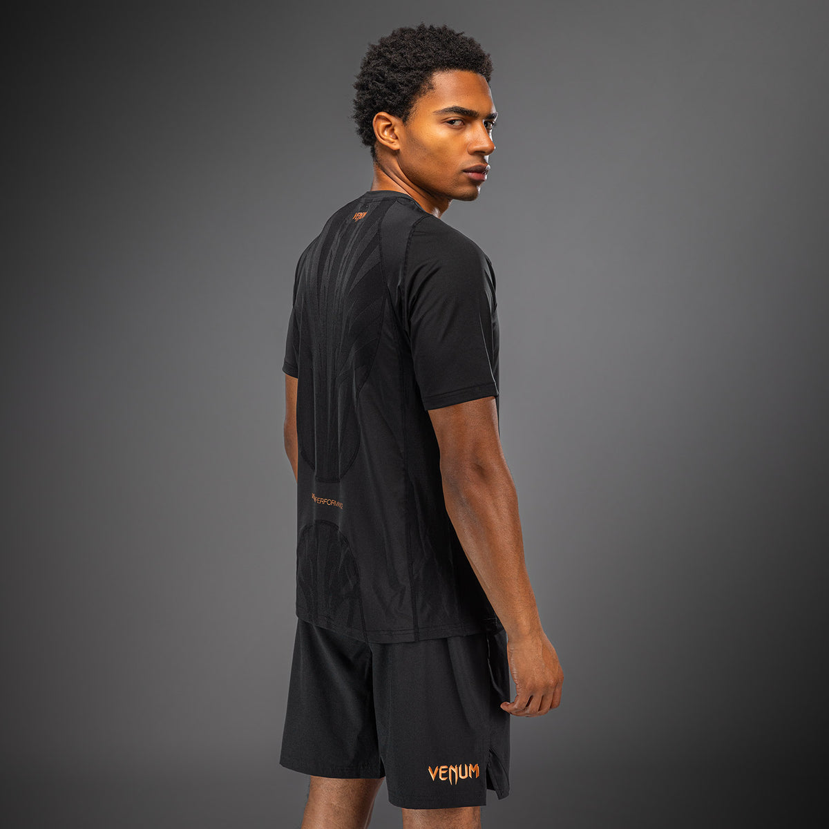 Venum G-Fit Revolution Dry Tech T-Shirt - Black/Copper