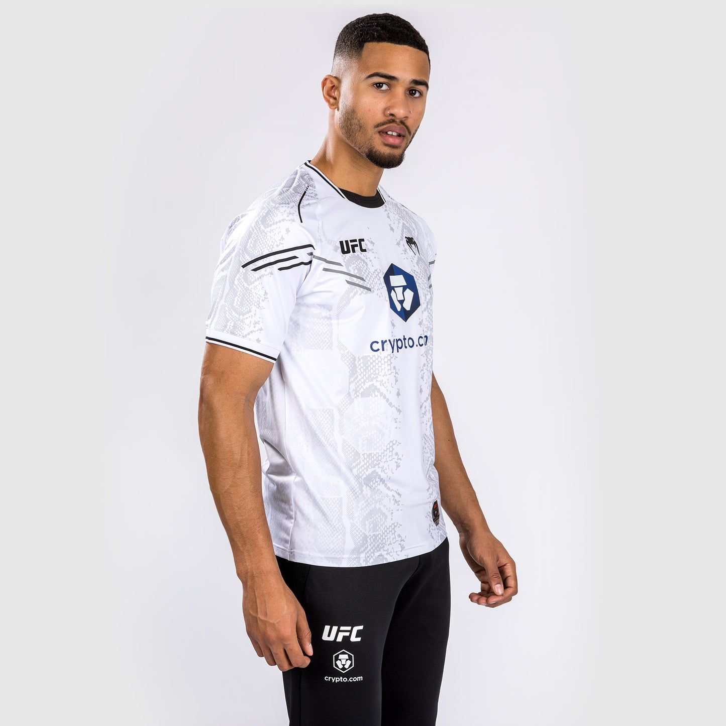UFC Adrenaline by Venum Personalized Authentic Fight Night Men's Walkout Jersey - White