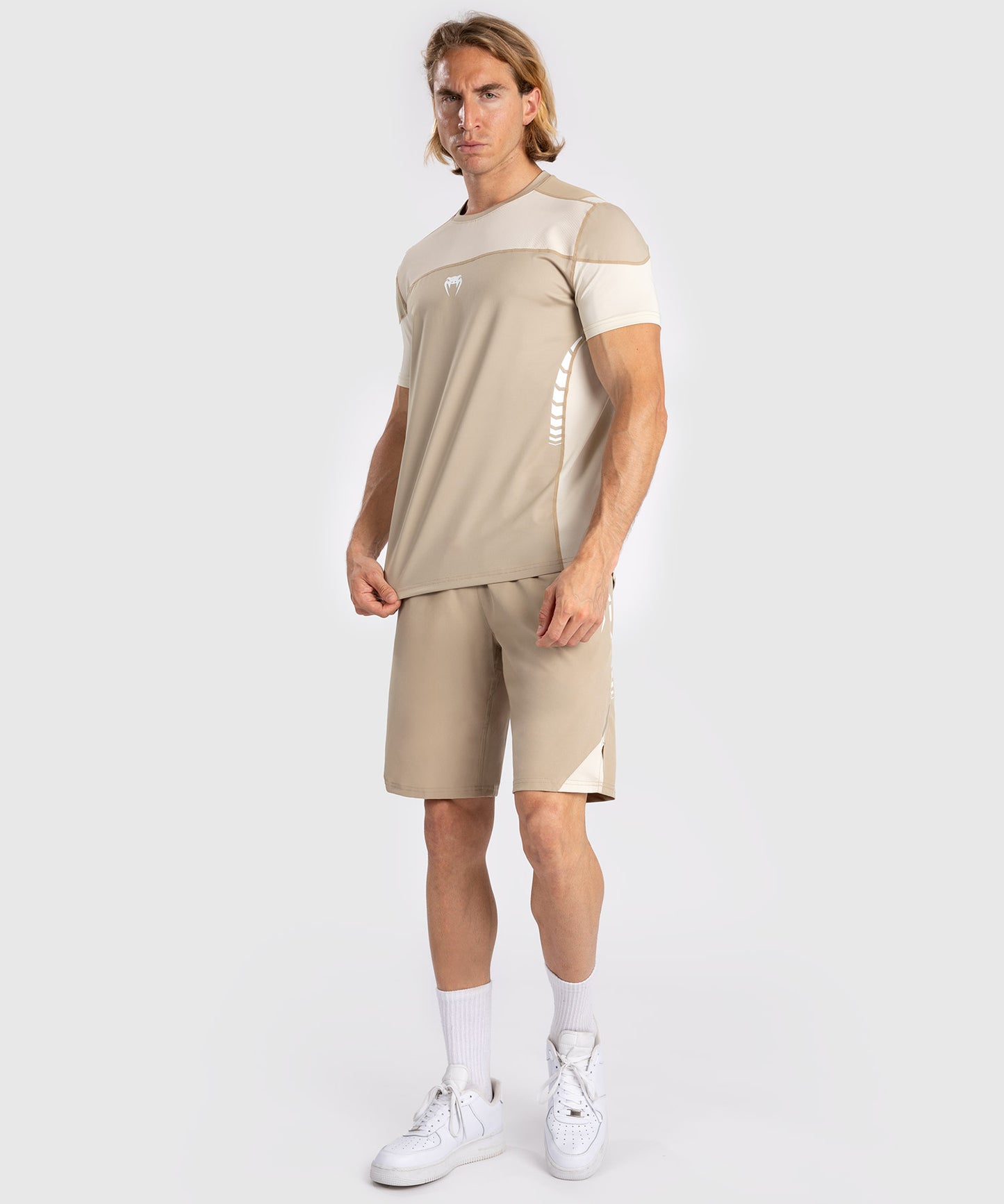 Venum Tempest Men's Dry-Tech T-Shirt - Beige/Sand