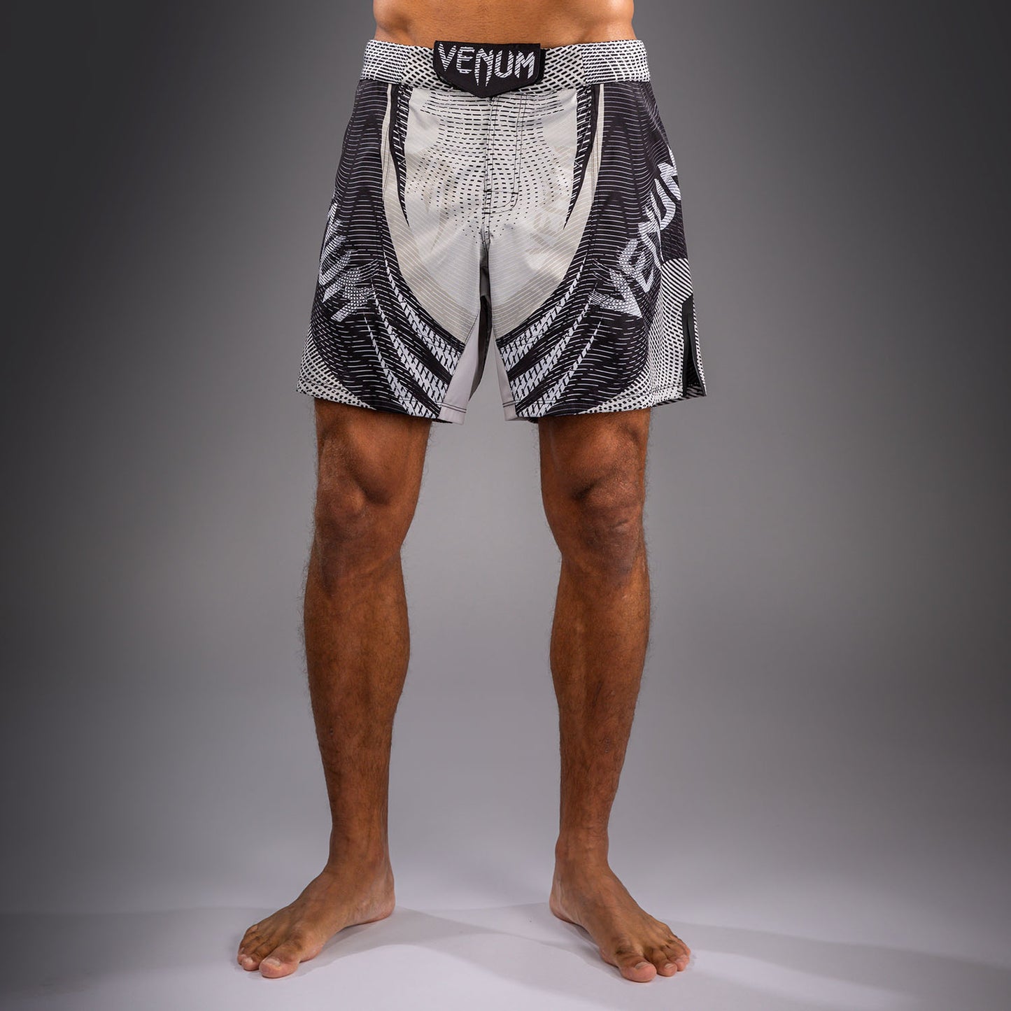 Venum Galactic 3.0 Fight Shorts - Off-White/Black