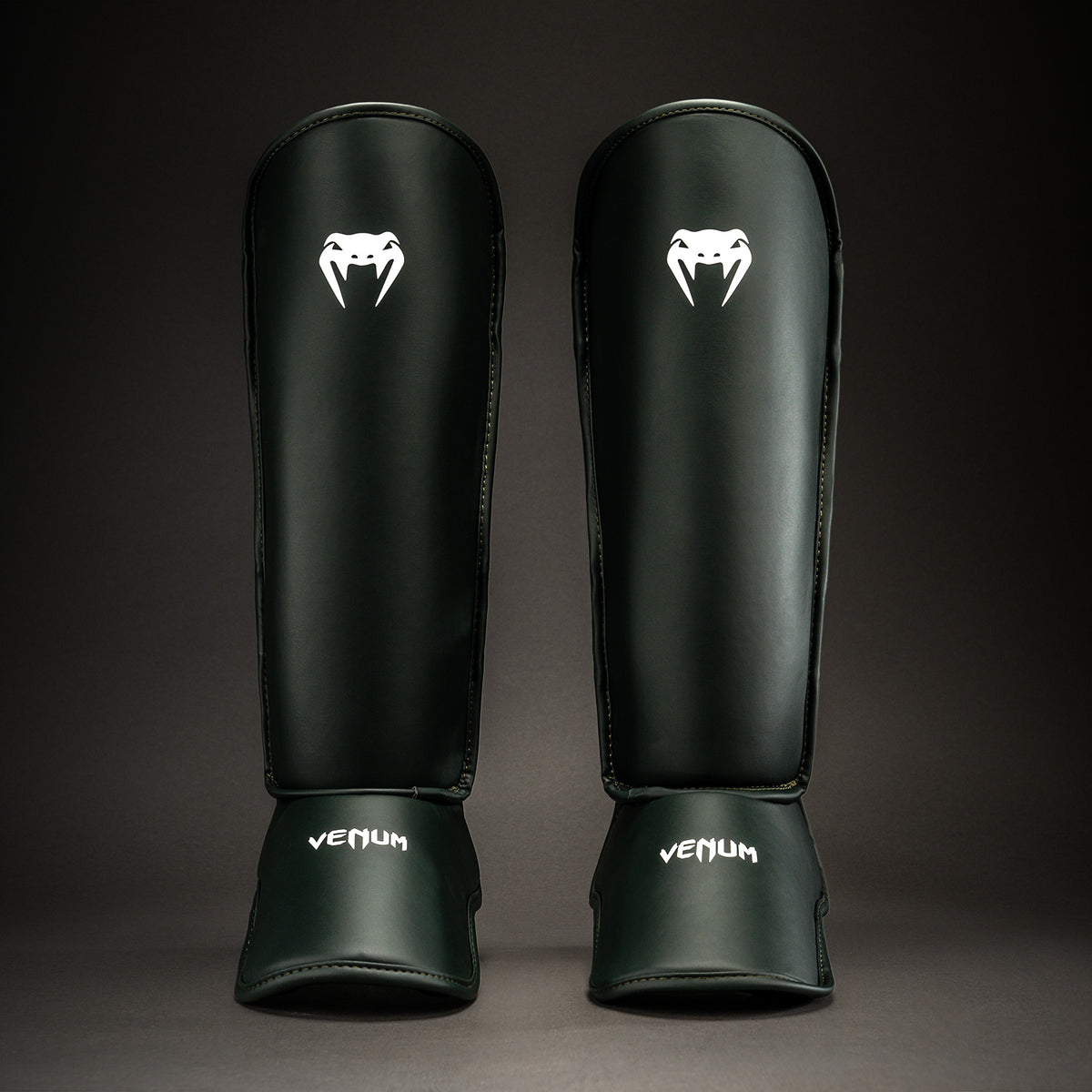 Venum Contender 1.5 Shin Guards - Green/White