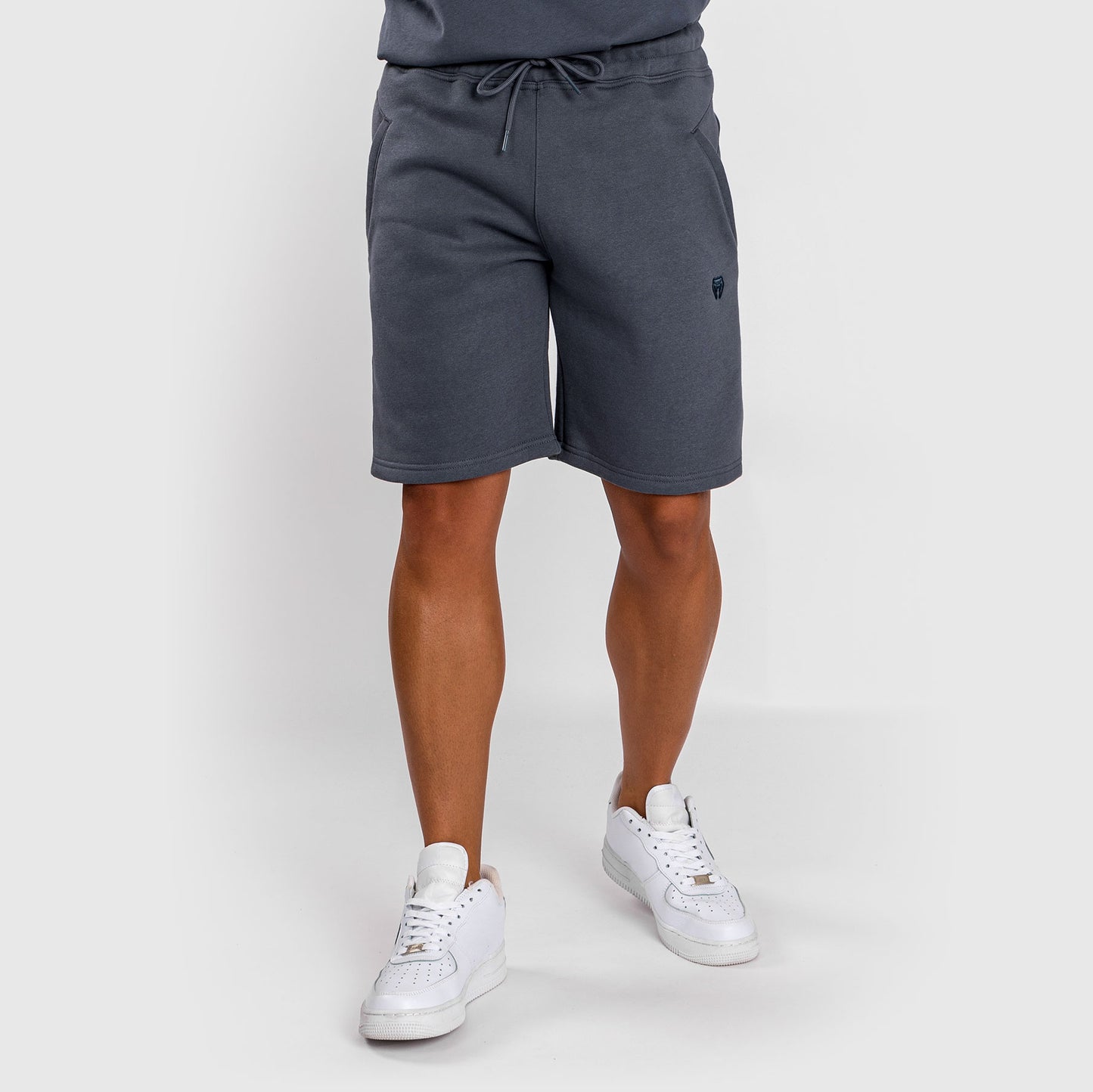 Venum Silent Power Cotton Short - Navy Blue