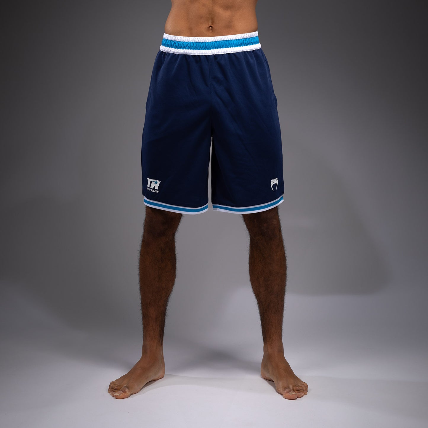 Venum x Top Rank Original Men's Basketball Shorts - Navy Blue