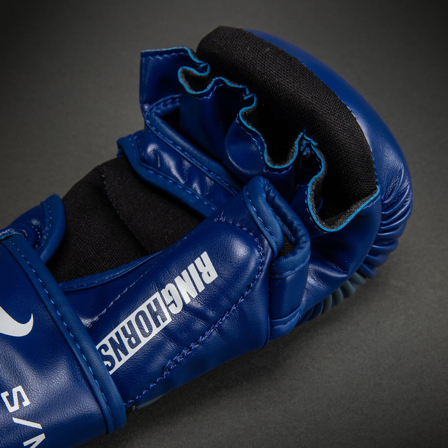 Ringhorns Charger by Venum MMA Sparring Gloves - Navy Blue/Red