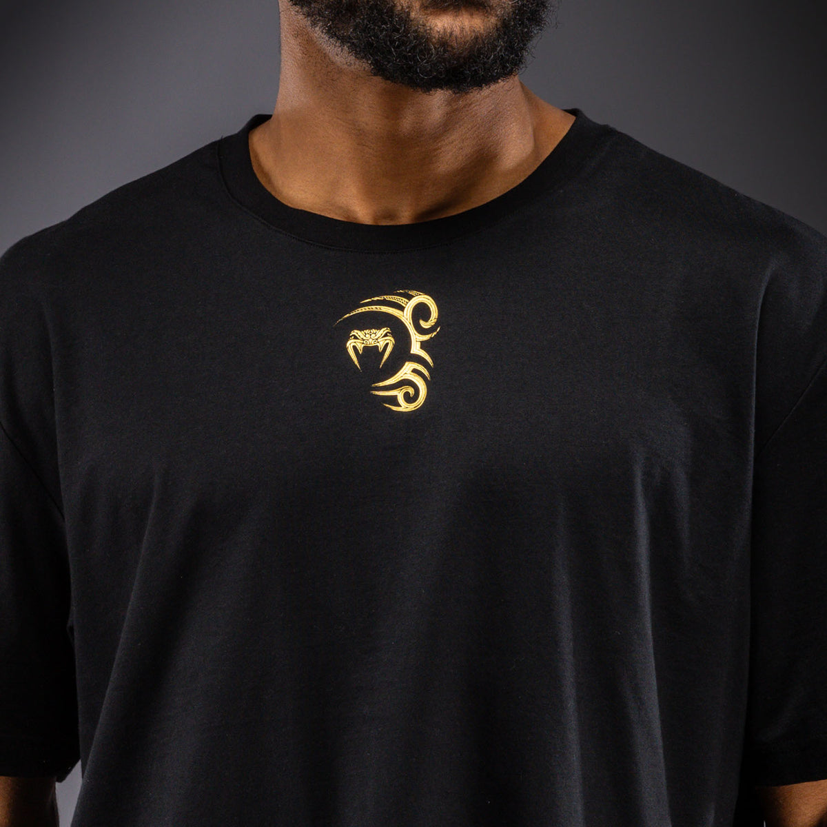 Venum x Mike Tyson Tiger T-Shirt - Black/Gold