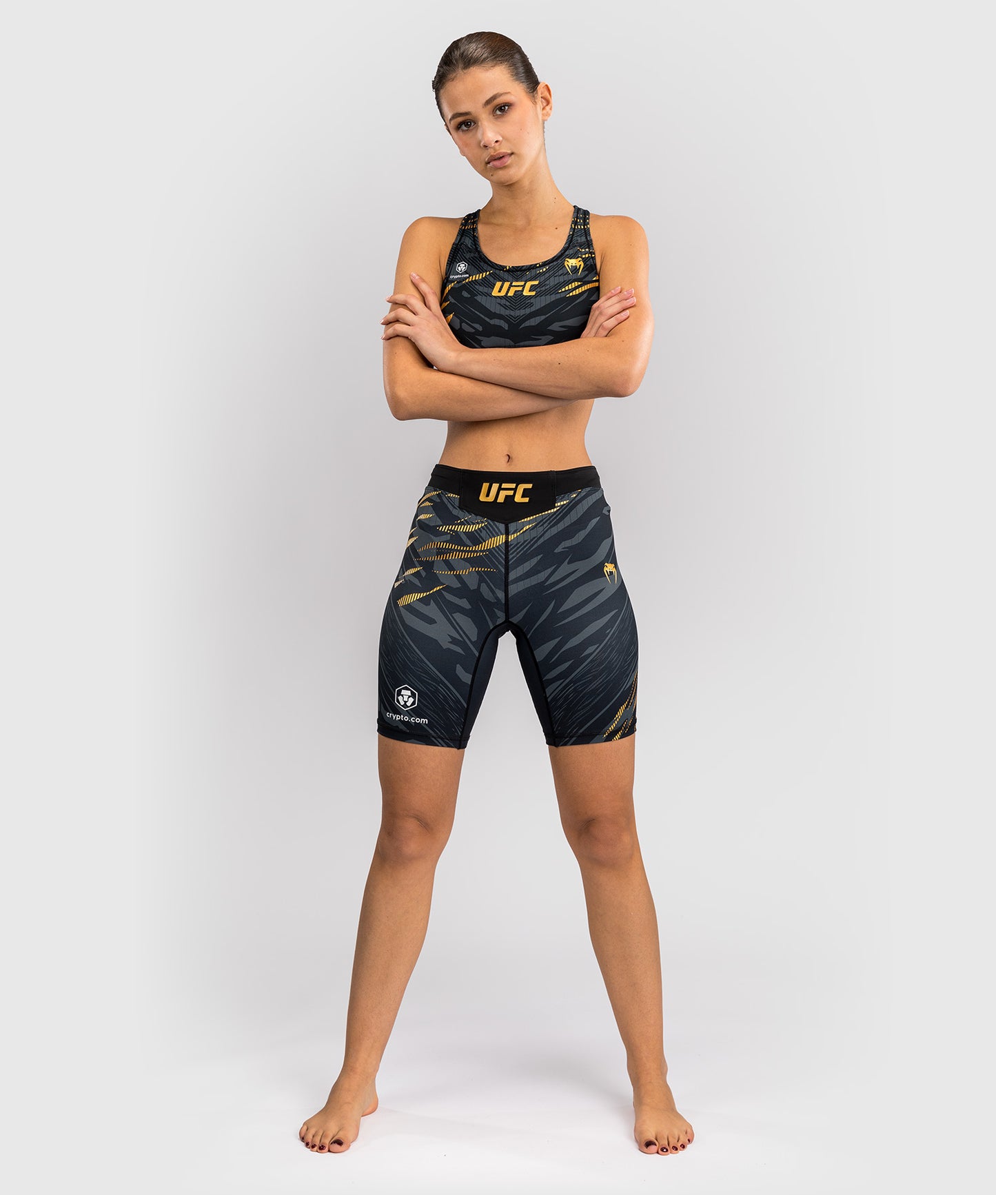 UFC Fusion by Venum Authentic Fight Night Women’s Vale Tudo Short - Long Fit - Champion