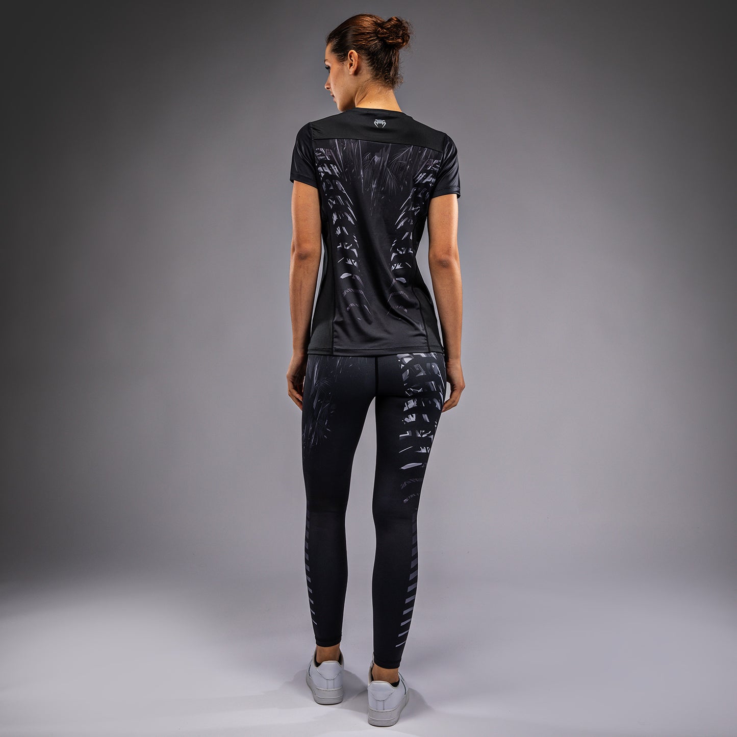 Venum Tiger Women's Dry Tech T-Shirt - Black/Silver
