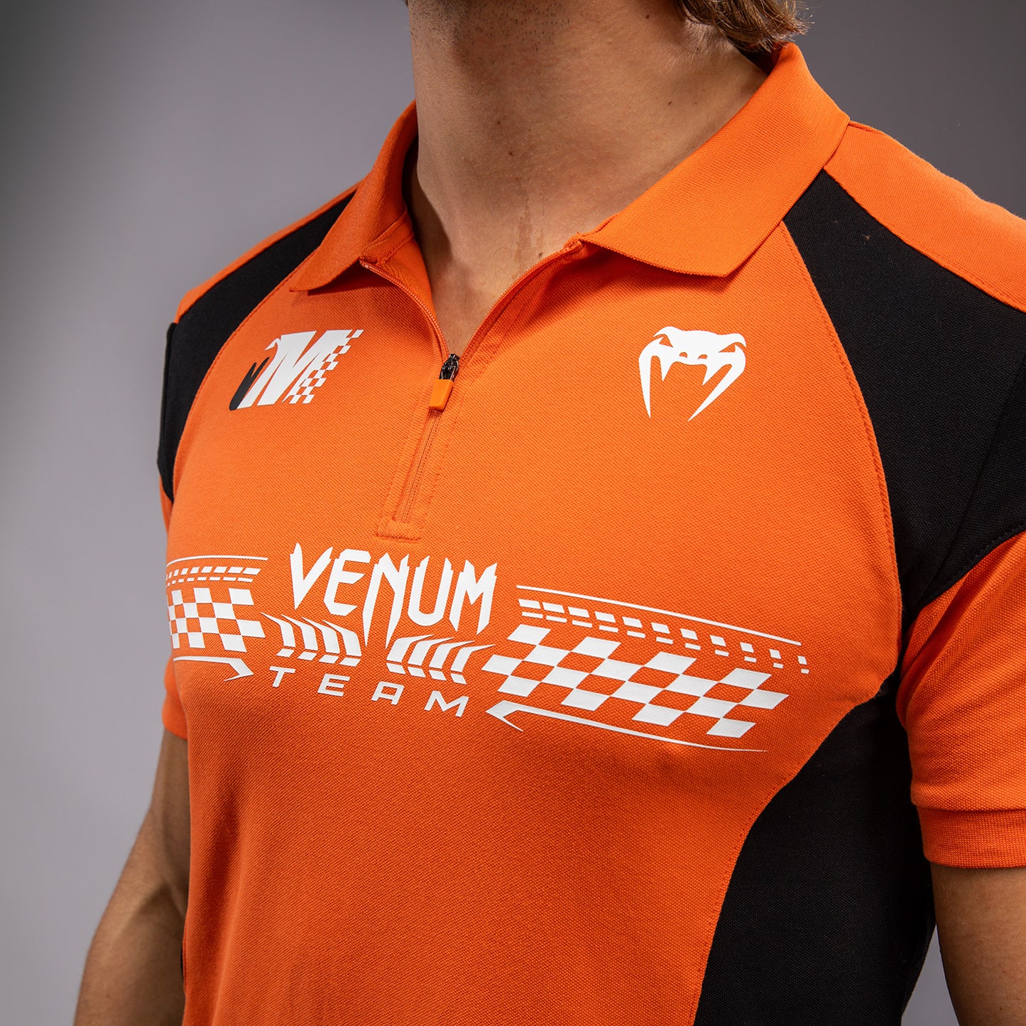 Venum Motorsport Cotton Polo - Tangerine