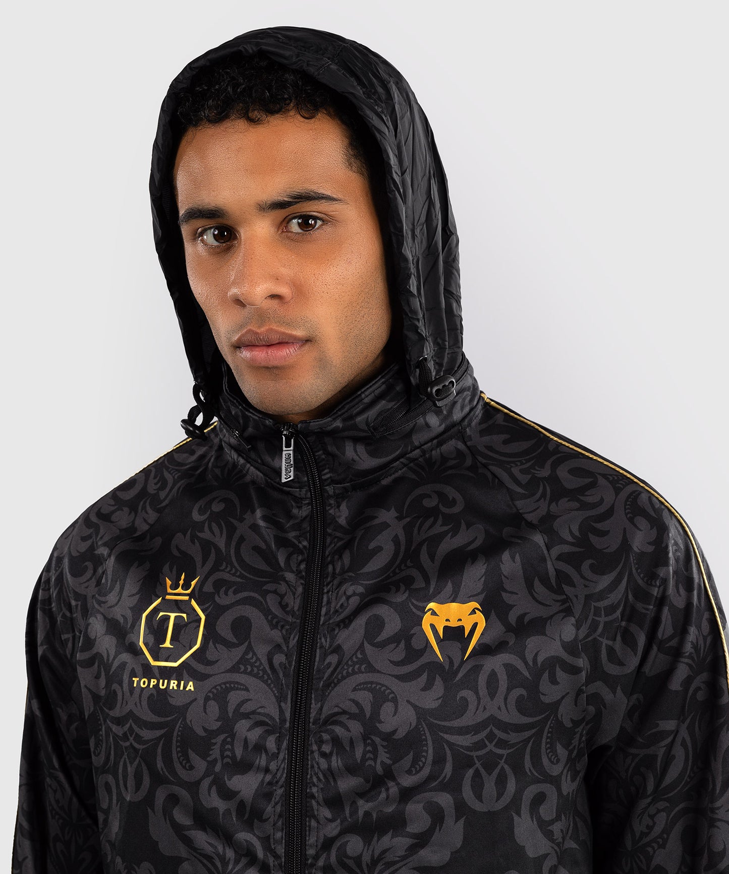 Venum x Topuria Unmatched Edition Track Jacket - Black/Gold