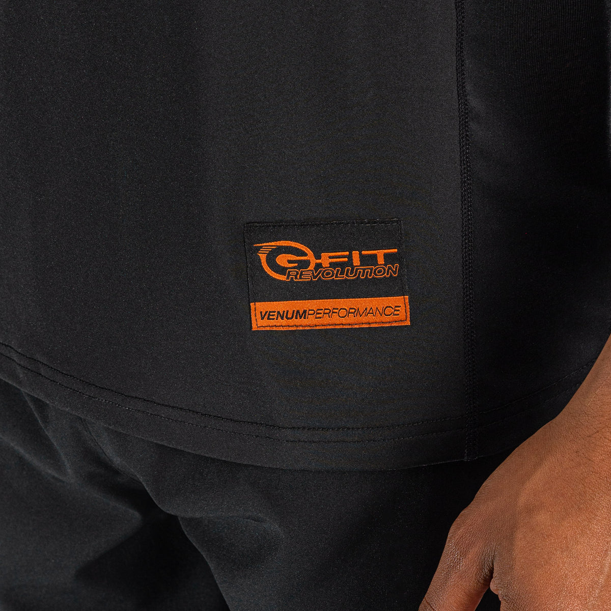 Venum G-Fit Revolution Dry Tech T-Shirt - Black/Copper