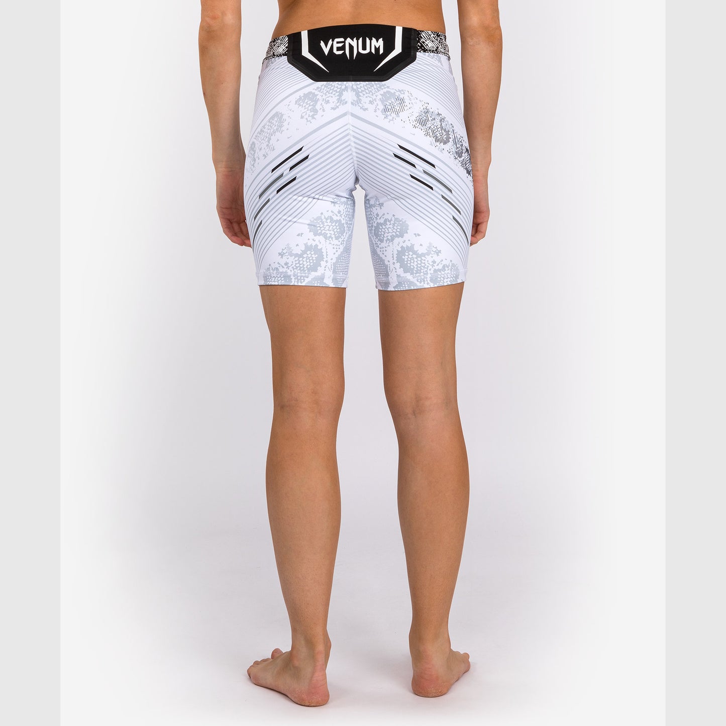 UFC Adrenaline by Venum Authentic Fight Night Women’s Vale Tudo Short - Long Fit - White