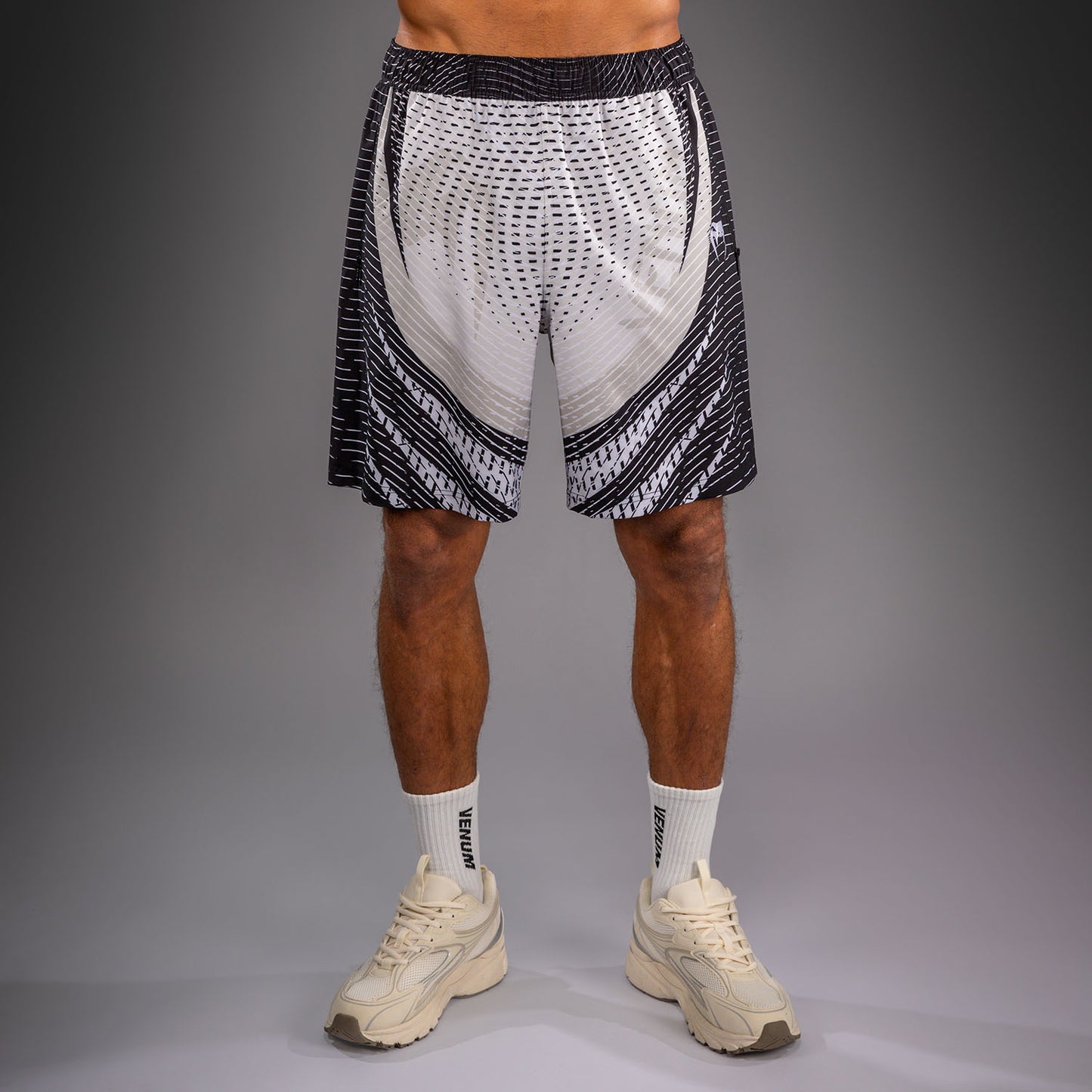 Venum Galactic 3.0 Training Shorts - Off-White/Black