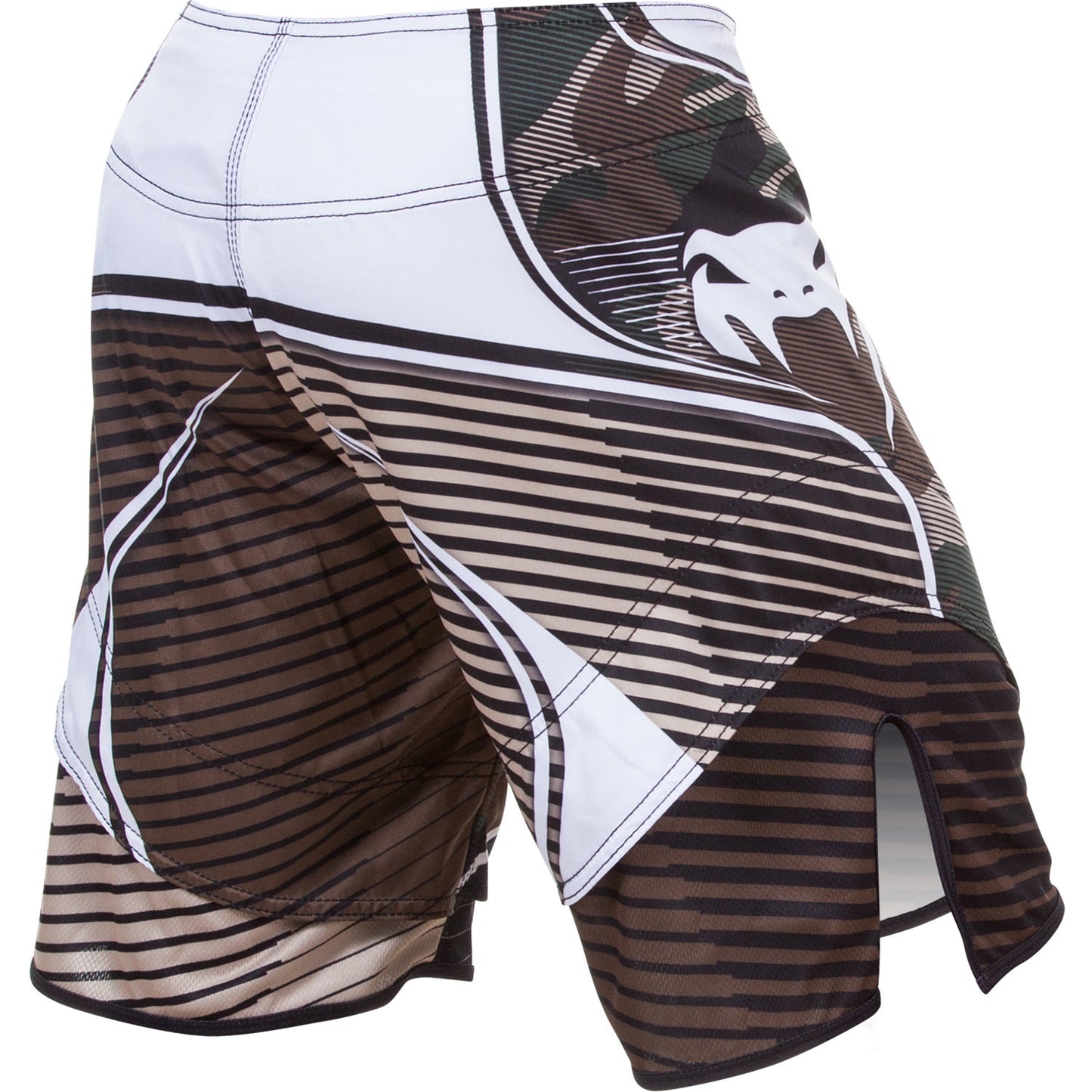 Venum Camo Hero Fightshorts - Green/Brown