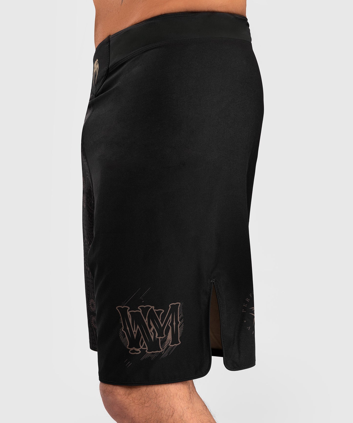 Venum Santa Muerte Dark Side - Fightshorts - Black/Brown