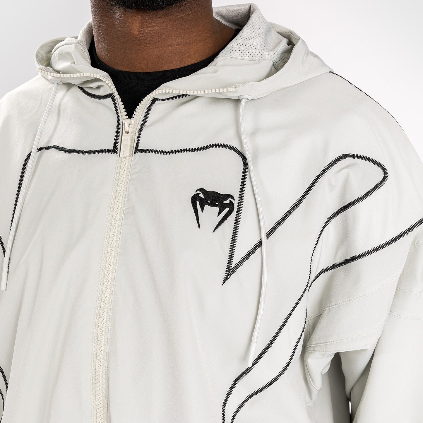 Venum Attack 90 Tracksuit Jacket - Sand/Black