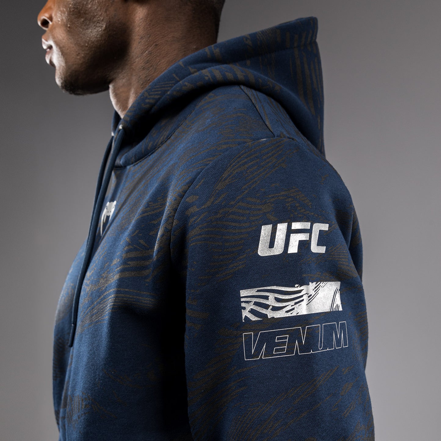 UFC Fusion by Venum Fight Week Men’s Pullover Hoodie - Oceanic Blue