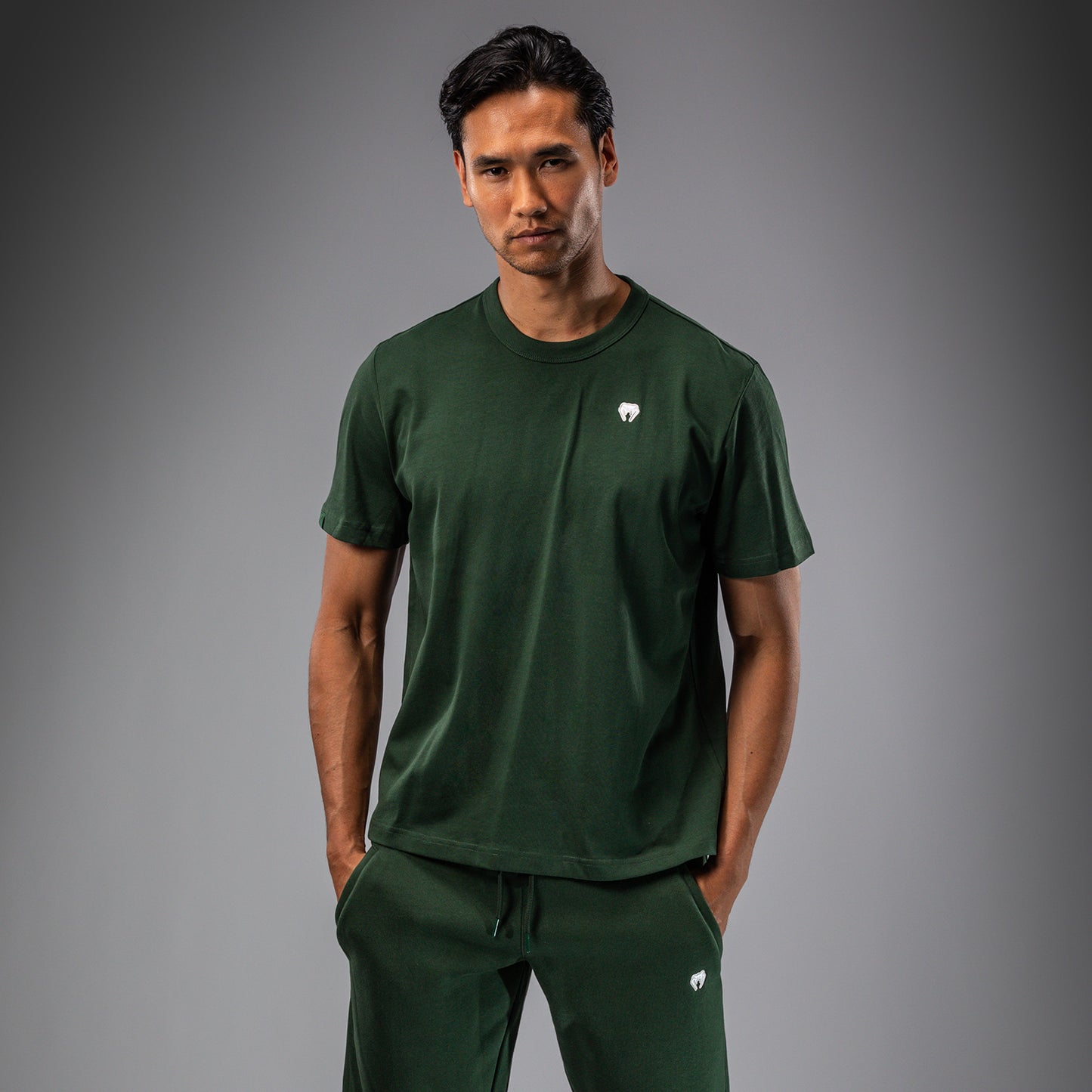 Venum Silent Power T-Shirt - Forest Green