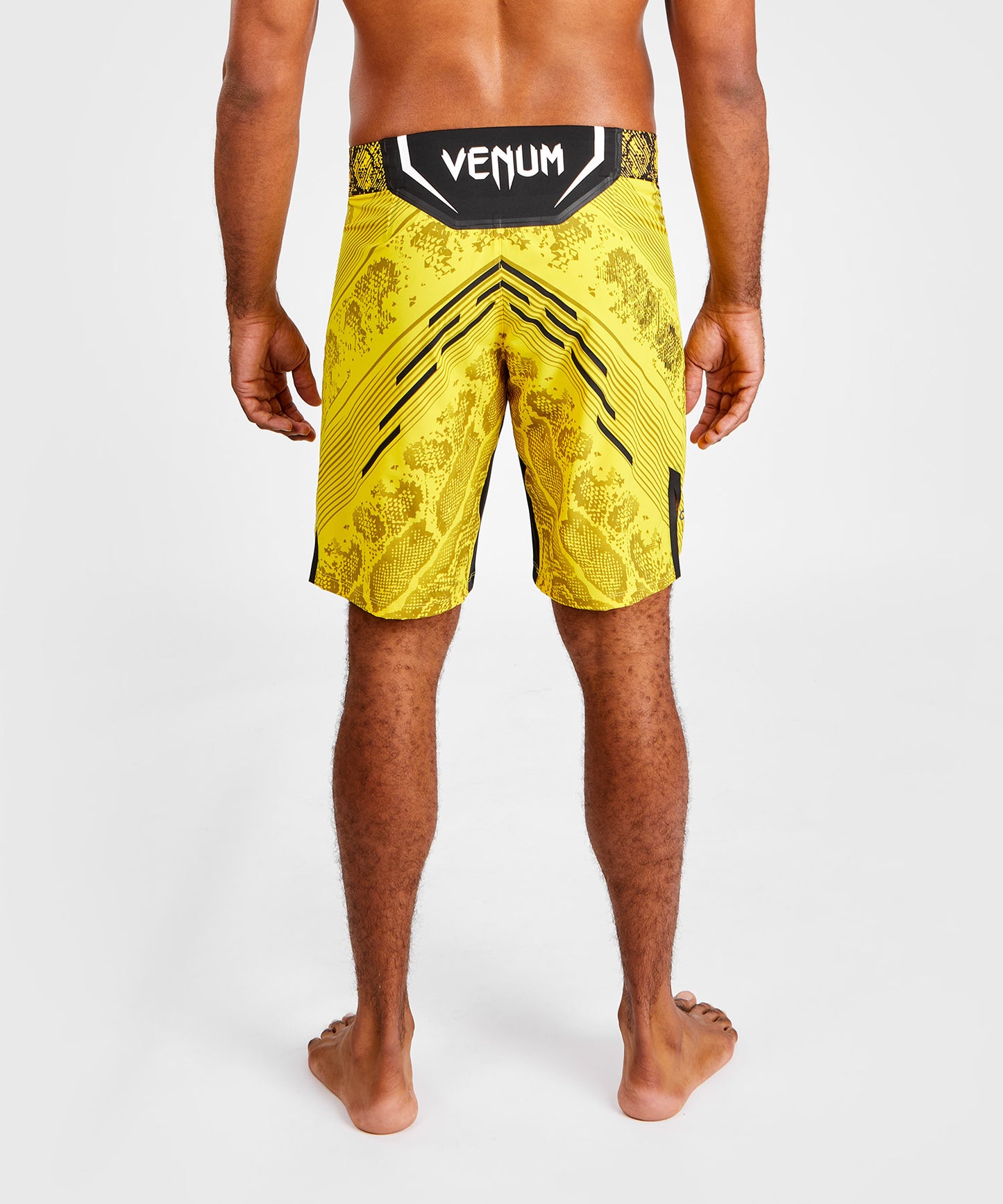 UFC Adrenaline by Venum Personalized Authentic Fight Night Men's Fight Short - Long Fit – Yellow