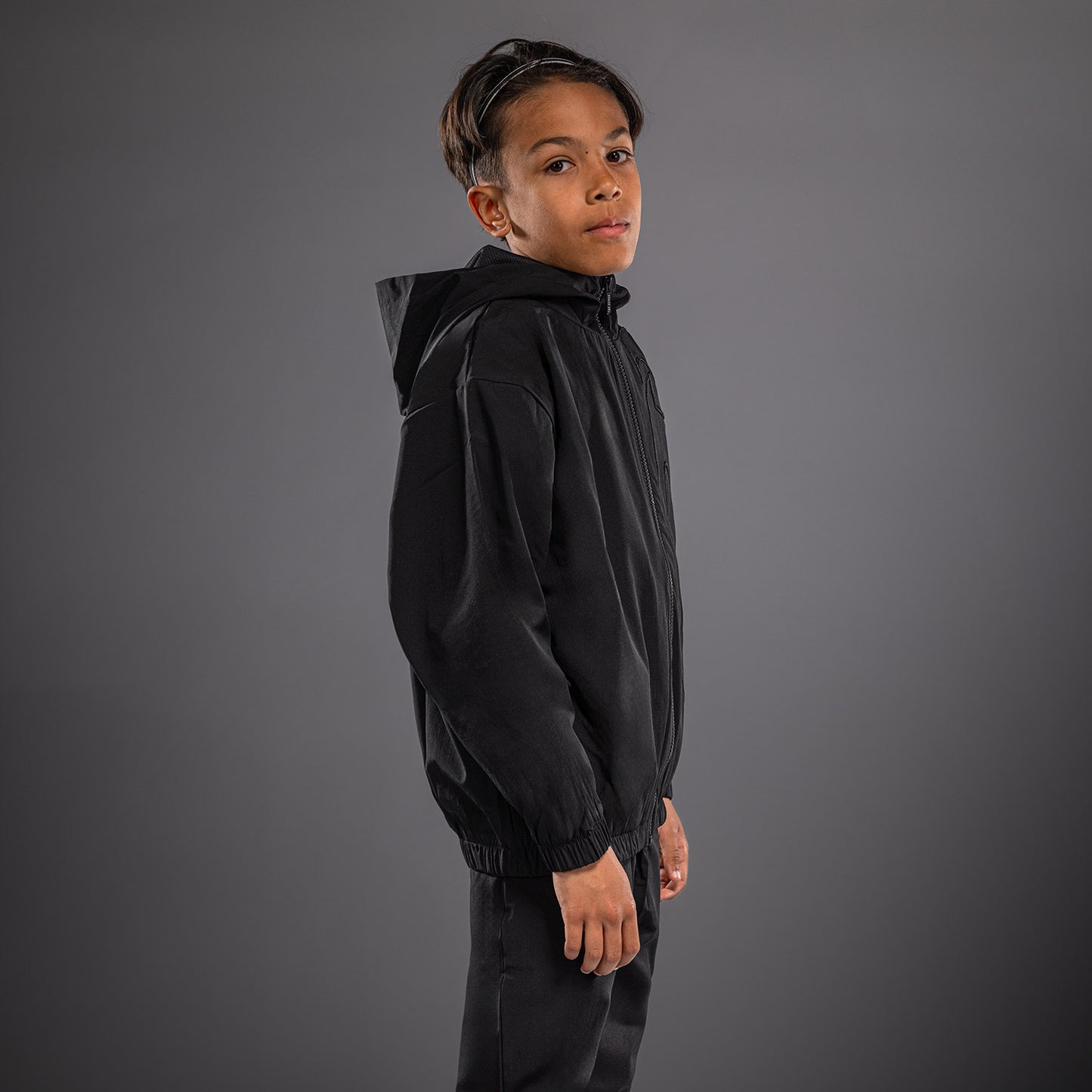 Venum Giant 3D Kids Track Jacket - Black