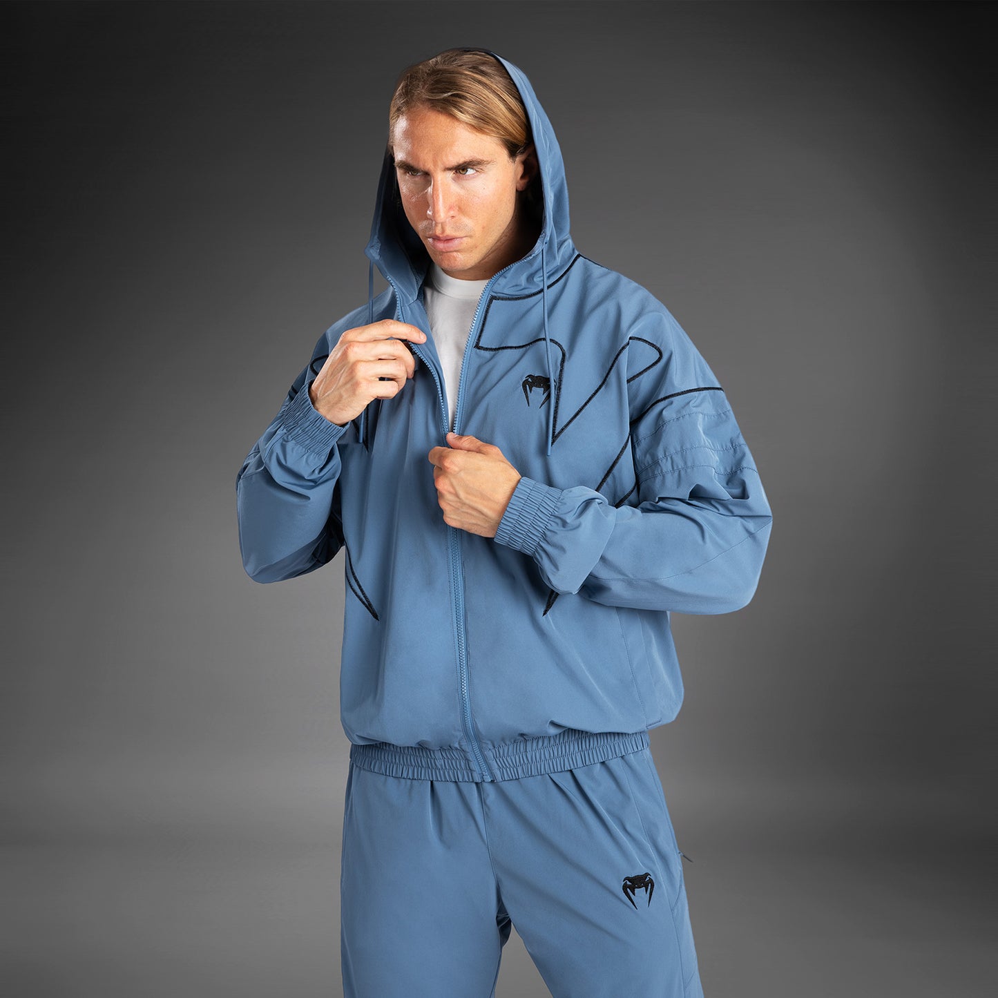 Venum Attack 90 Tracksuit Jacket - Blue/Black