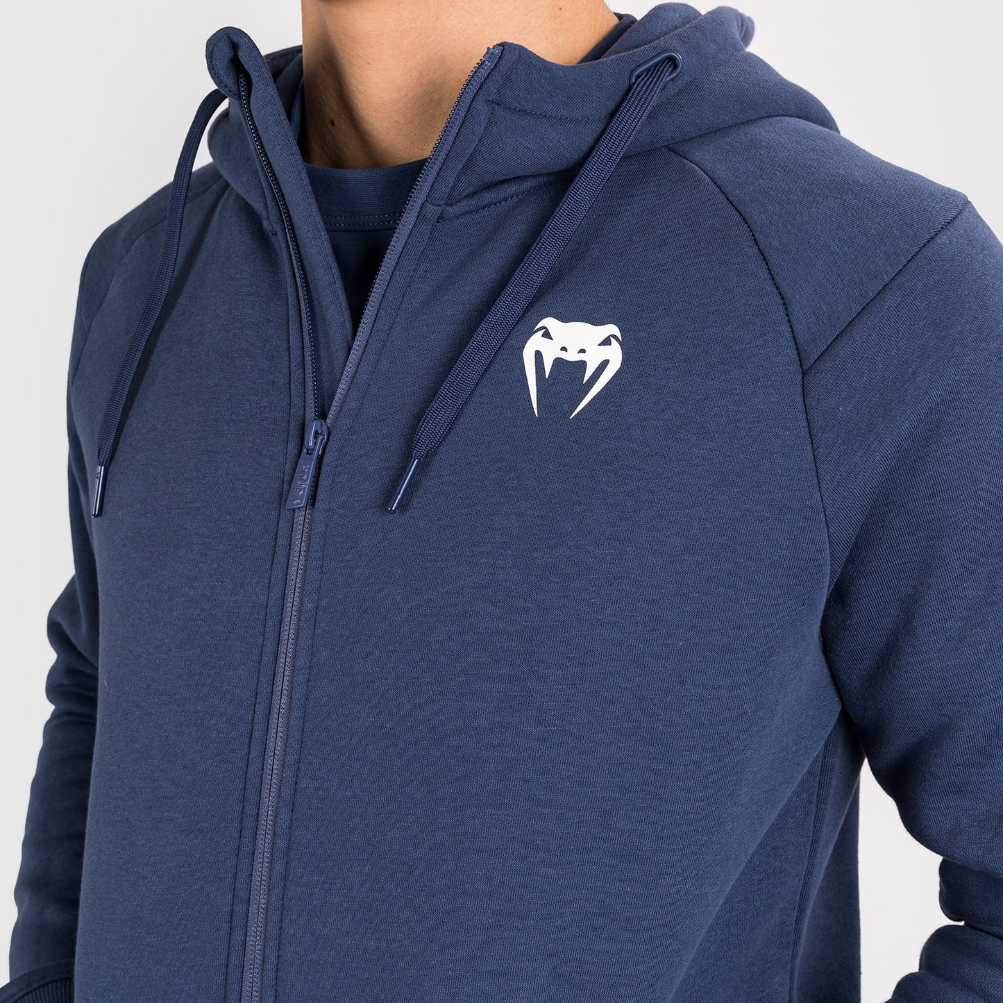 Venum Strikeland  Full Zip Hoodie - Navy Blue