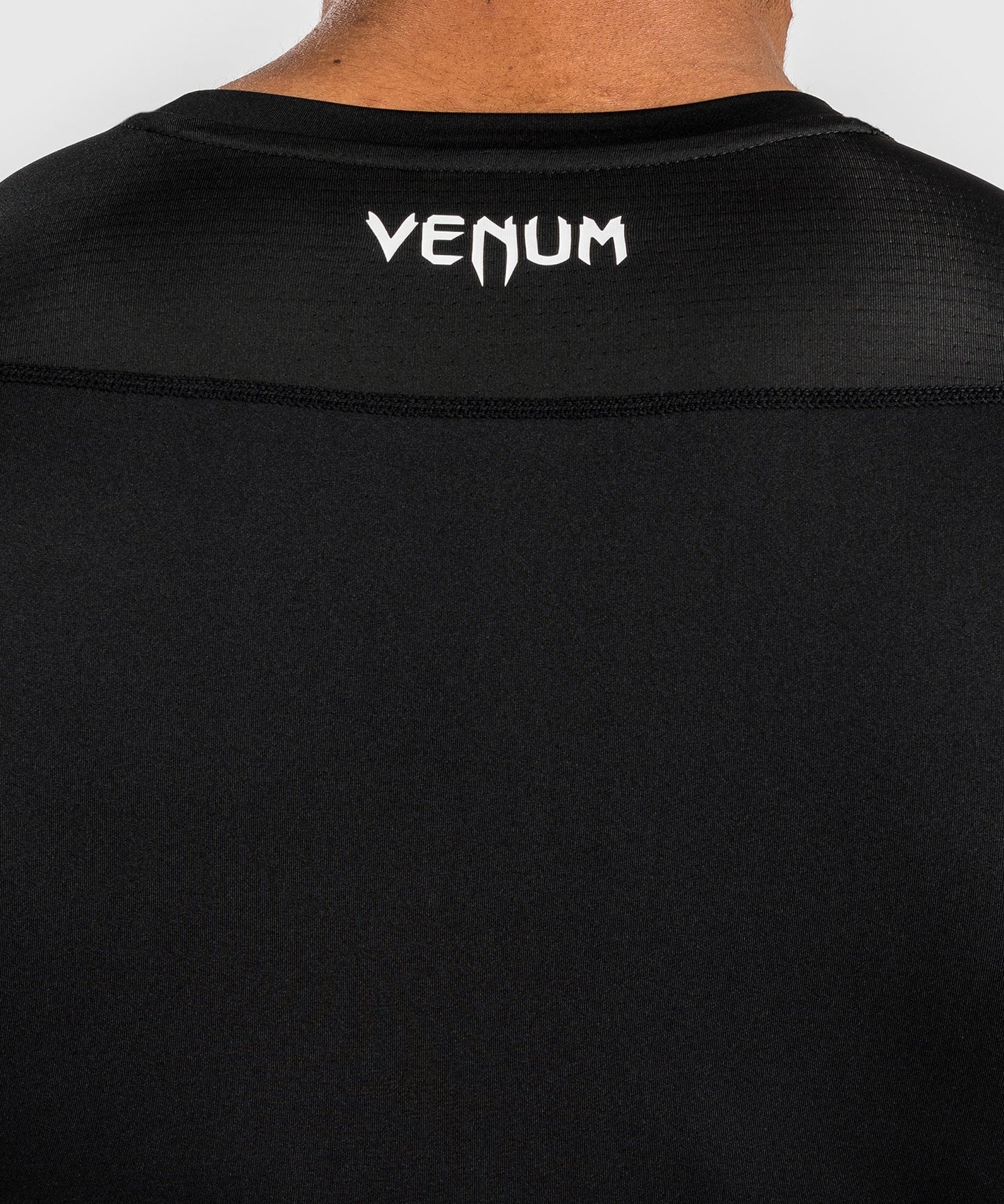 Venum Attack Men's Short Sleeve Rashguard - Black/Grey