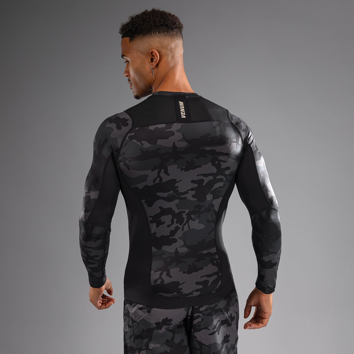 Venum G-Fit Air Men's Long Sleeve Rashguard - Digital Urban Camo